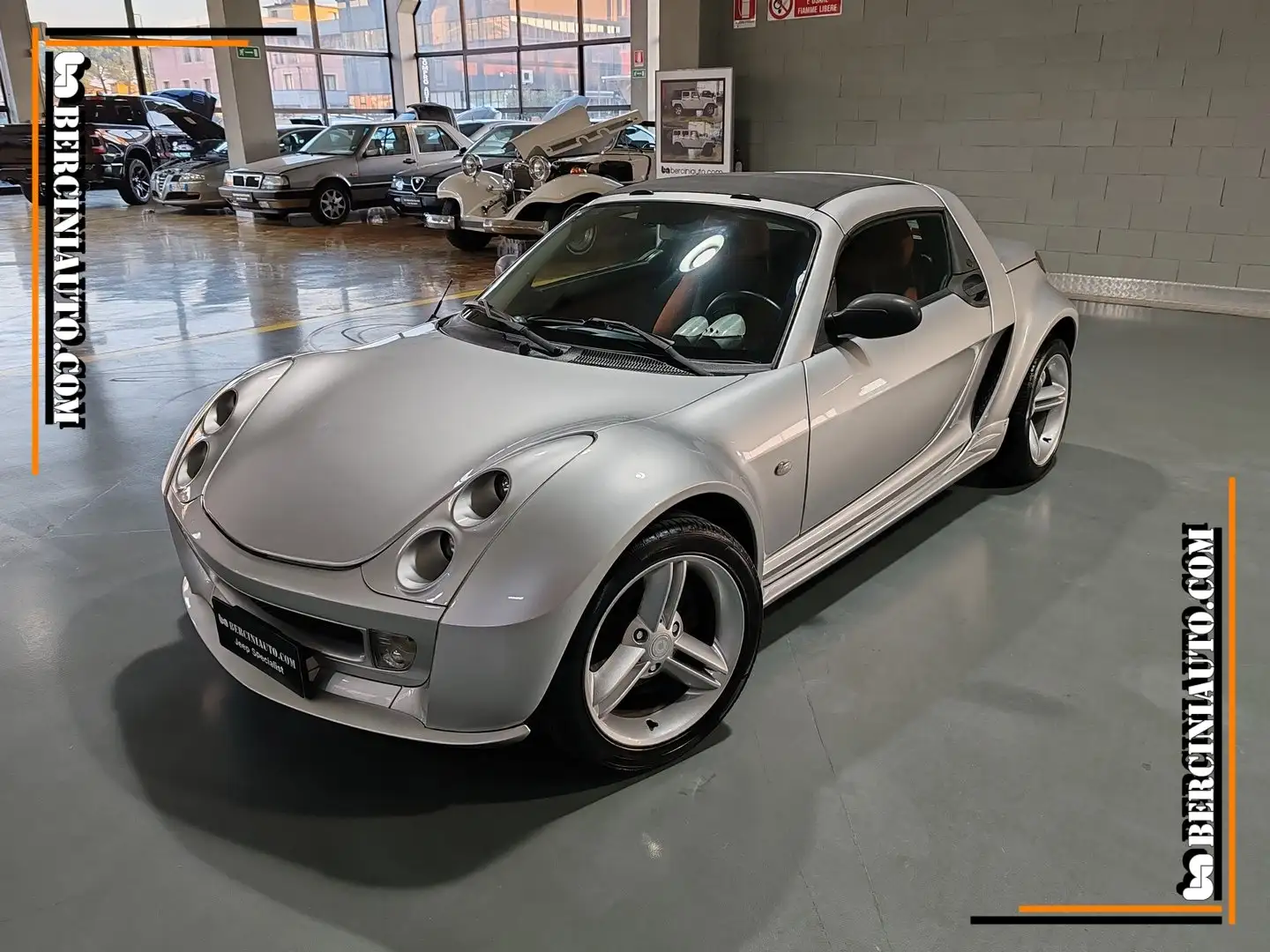 smart roadster Roadster 0.7 82cv-motore 44.000km-BRABUS Exterior Argent - 1
