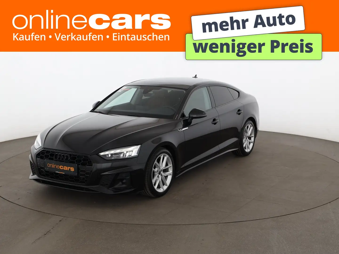 Audi A5 SB 35 TDI S-Line Aut MATRIX SKY LEDER NAVI PDC Schwarz - 1