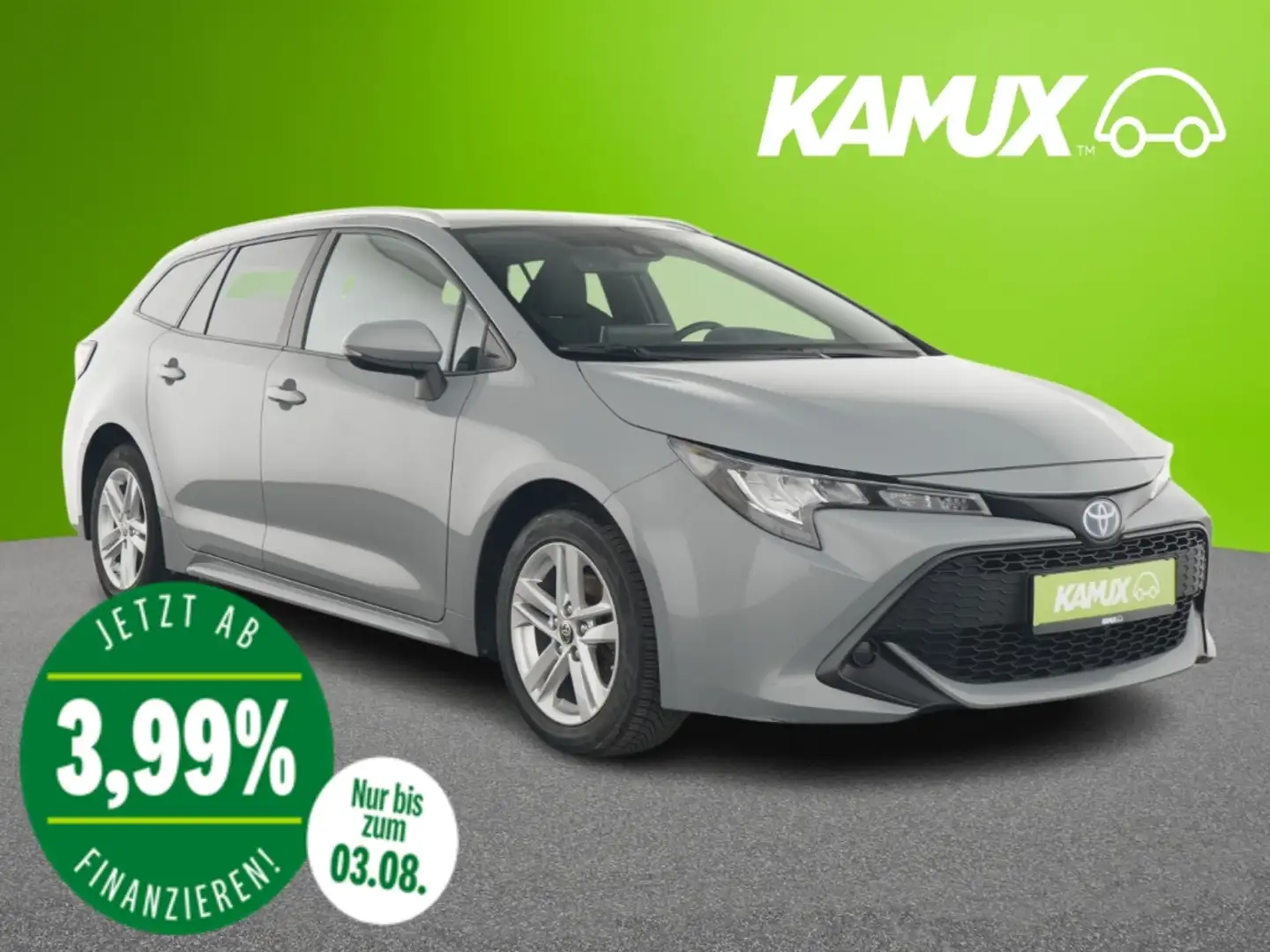 Toyota Corolla 1.8Hybrid Kombi Aut.Team D+LED+CARPLAY Grau - 1