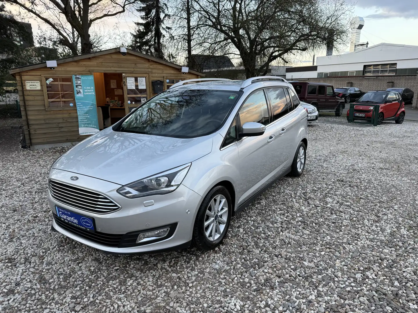 Ford Grand C-Max Titanium TOP ZUSTAND 7 SITZE  AUTOMATIK Silber - 1