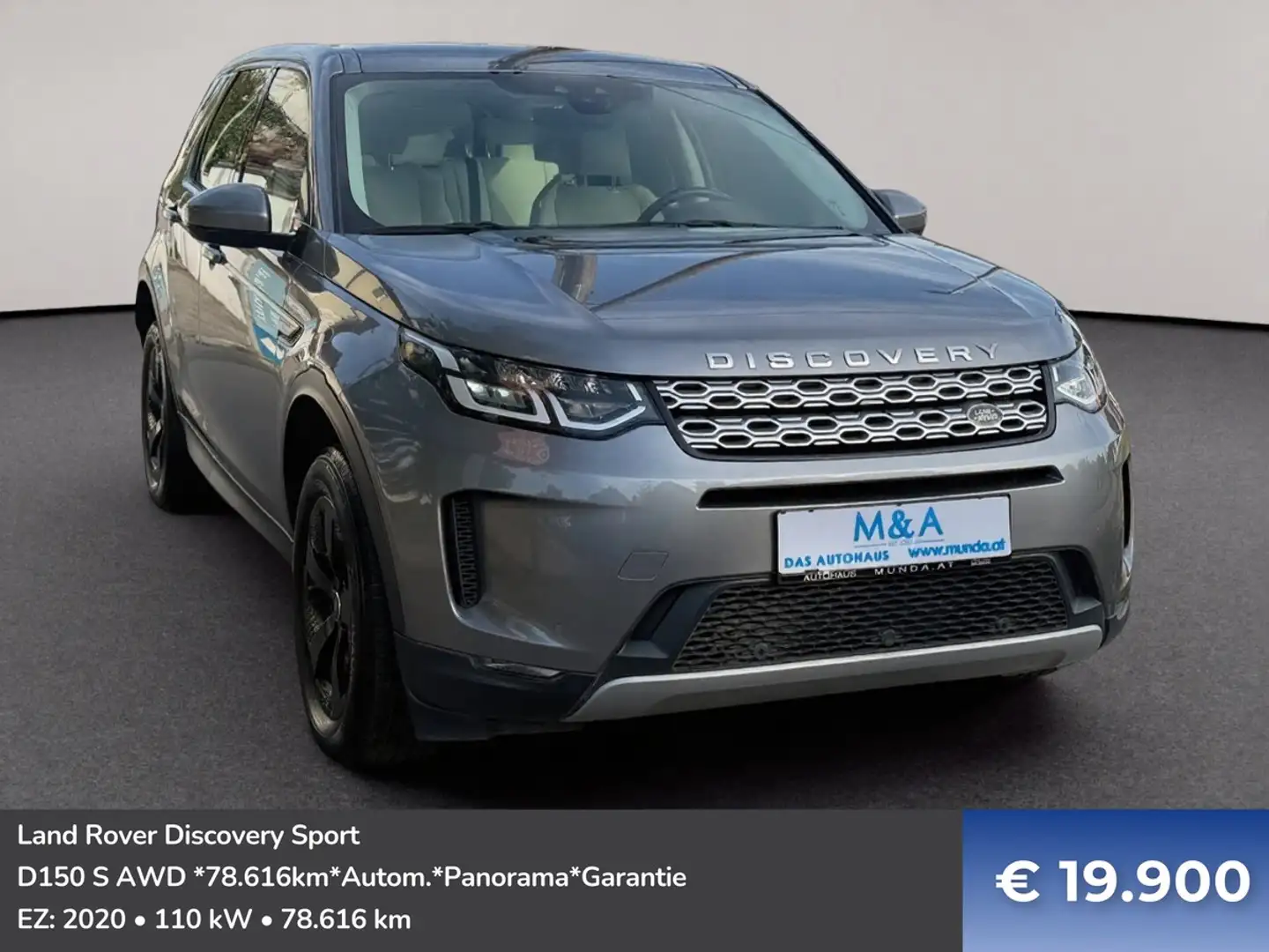 Land Rover Discovery Sport D150 S AWD *78.616km*Autom.*Panorama*Garantie Grau - 2