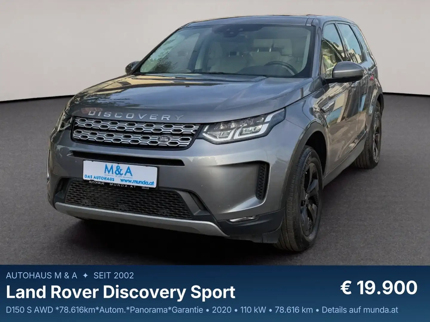 Land Rover Discovery Sport D150 S AWD *78.616km*Autom.*Panorama*Garantie Grau - 1