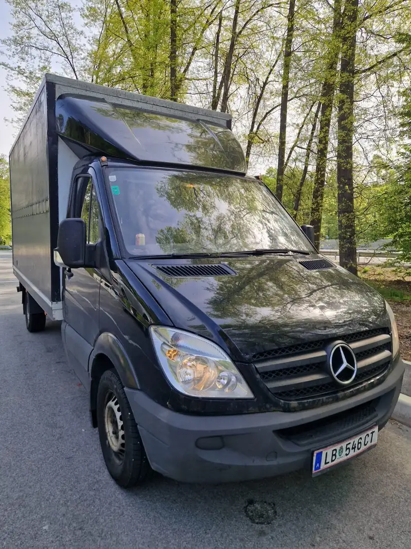 Mercedes-Benz Sprinter 313CDI Fahrgestell mit Kastenaufbau Schwarz - 2