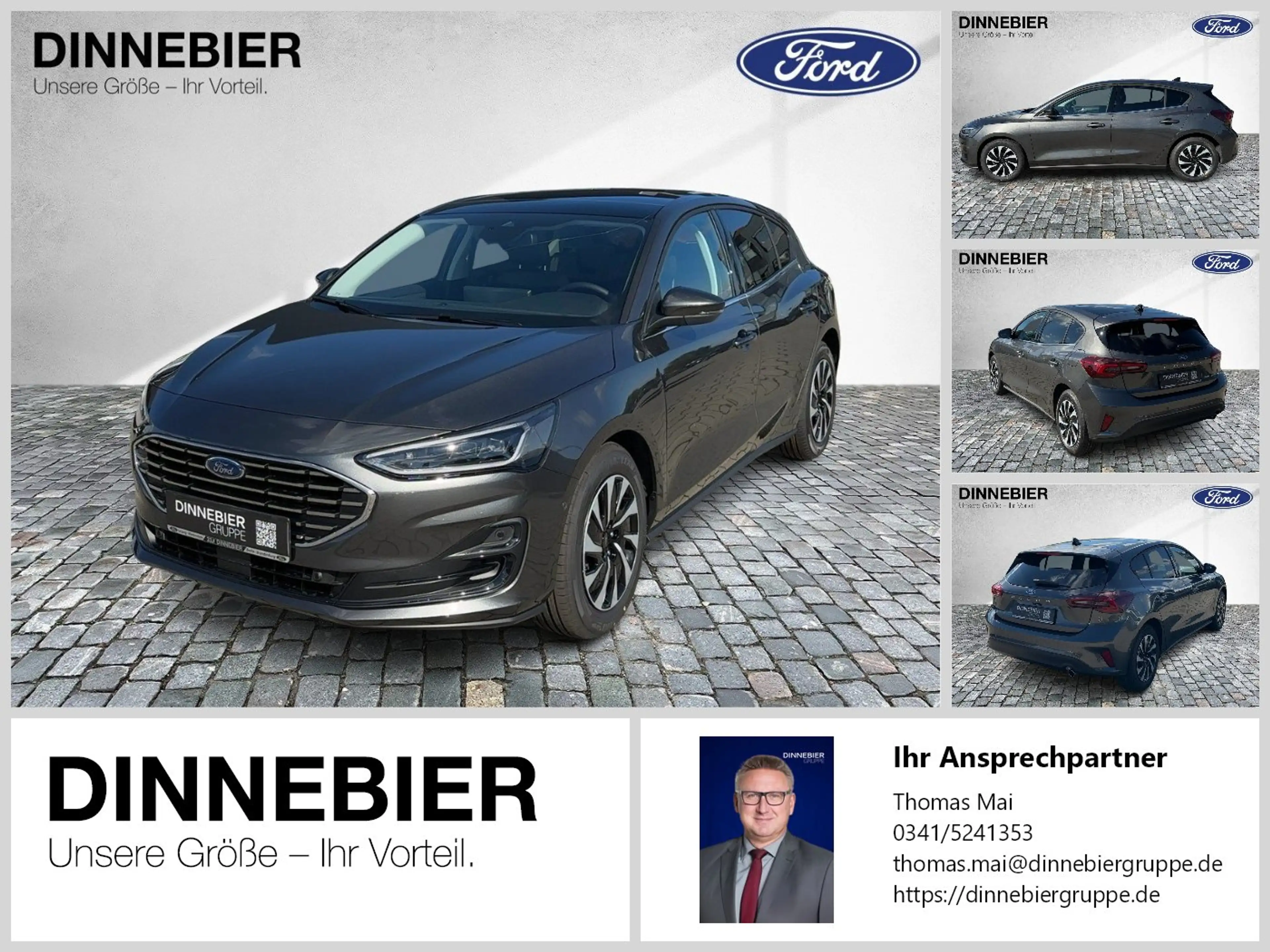 Ford Focus Titanium X LED+Glasdach+Kamera+Navi+SHZ