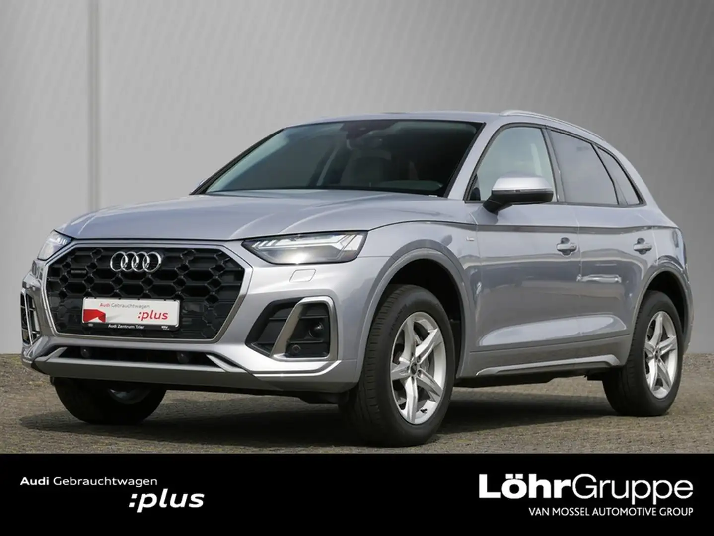 Audi Q5 40 TDI quattro S line S tronic Silber - 1