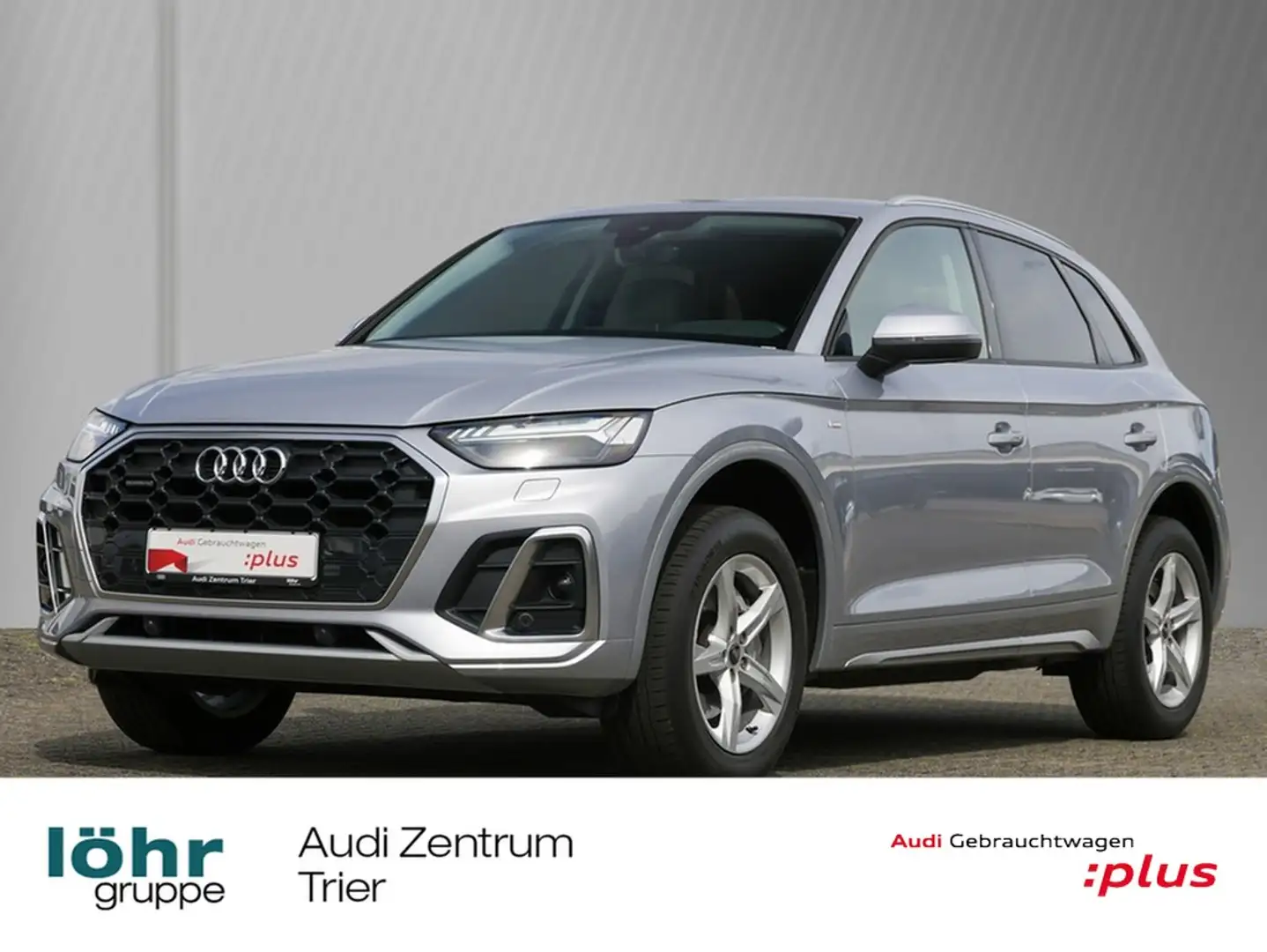 Audi Q5 40 TDI quattro S line S tronic Silber - 1