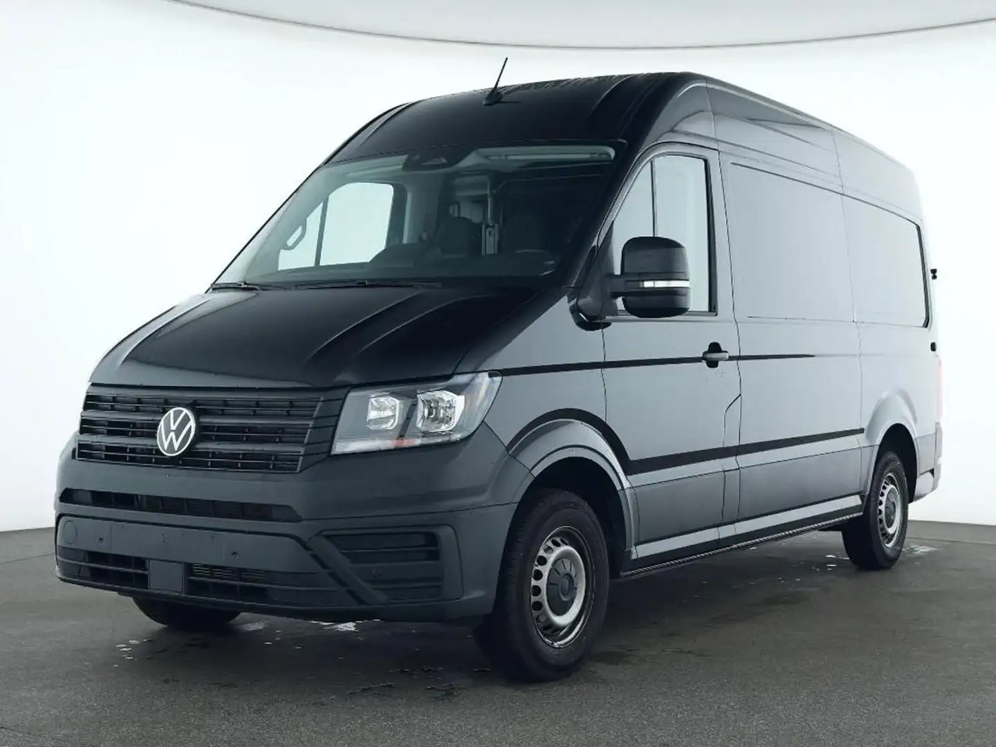 Volkswagen Crafter Kasten 35 L3H3 NAVI KLIMA DAB PDC Zwart - 1