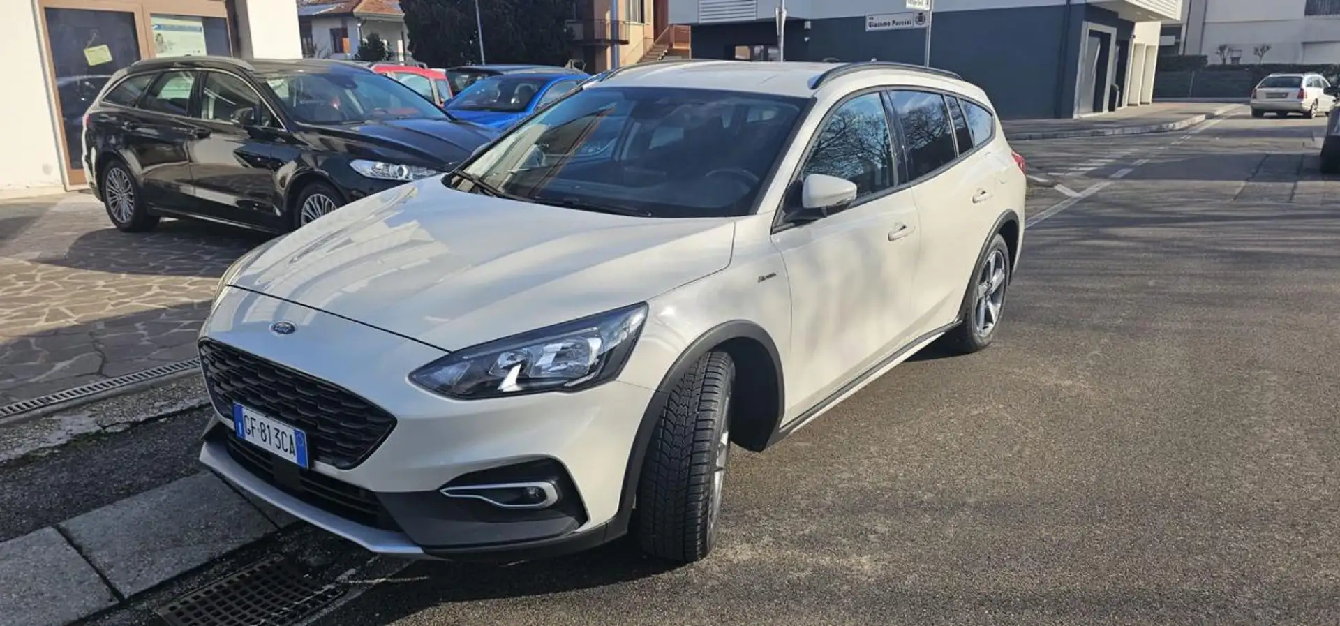 Ford Focus 1.5 EcoBlue 120 CV SW Active Blanc - 1