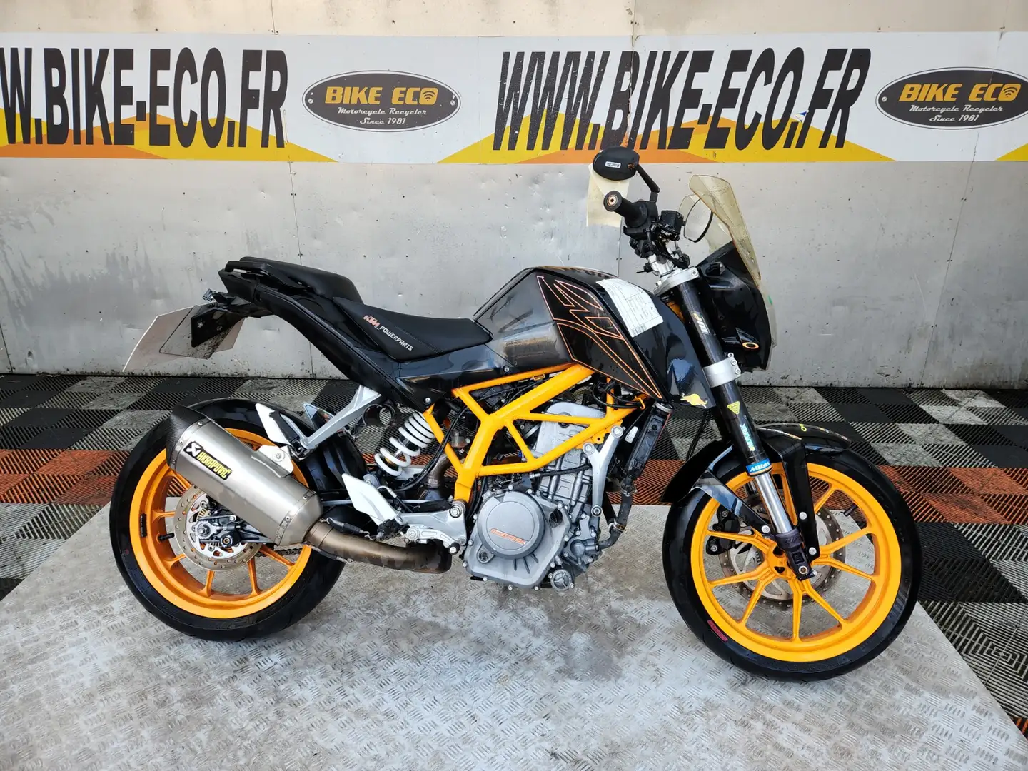 KTM 390 Duke Portocaliu - 1