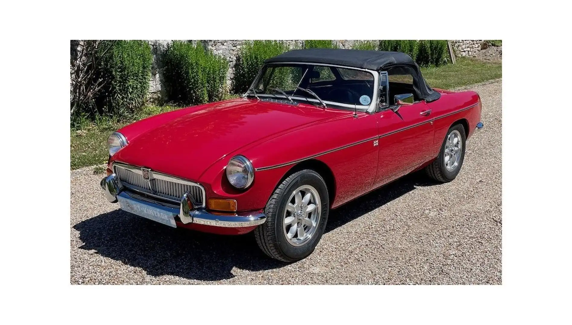MG MGB roadster 1977 Rouge - 2