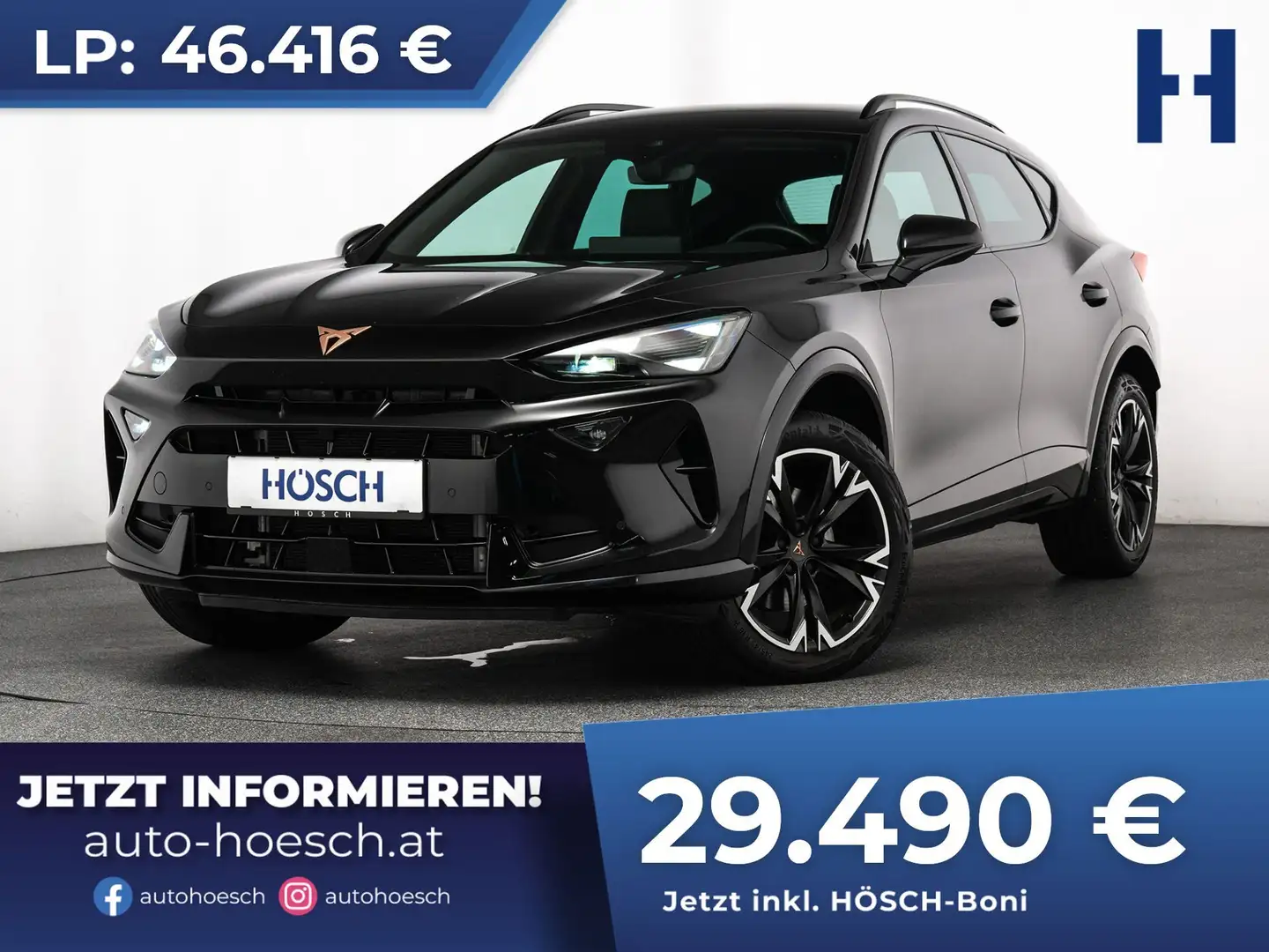 CUPRA Formentor 2.0 TDI Aut. EDGE MEGAPREIS ++ Schwarz - 1