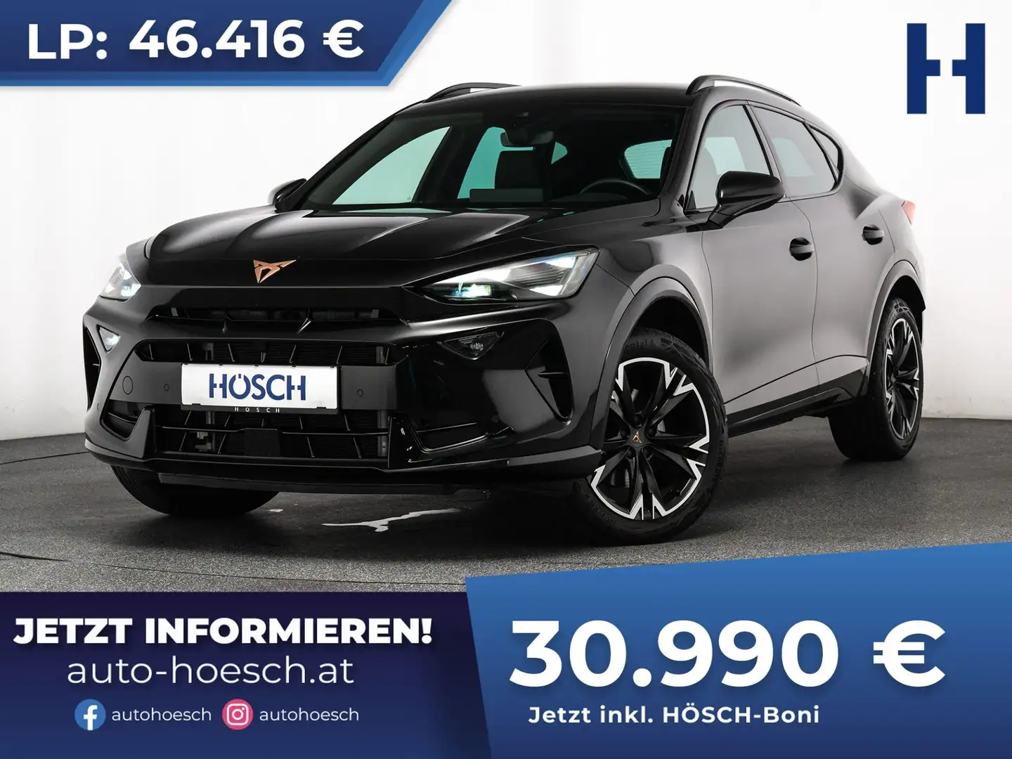 CUPRA Formentor 2.0 TDI Aut. EDGE MEGAPREIS ++ Schwarz - 1
