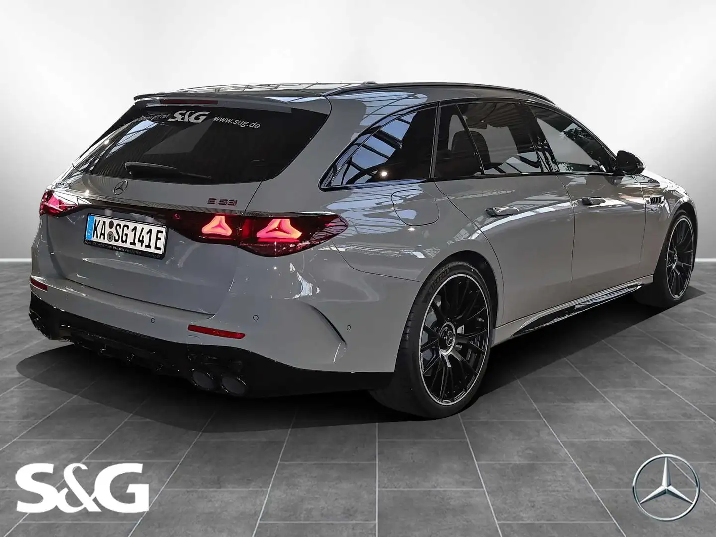 Mercedes-Benz E 53 AMG Hybrid 4M+ T AMG MBUX+DIG-LED+AHK+Pano Grau - 2