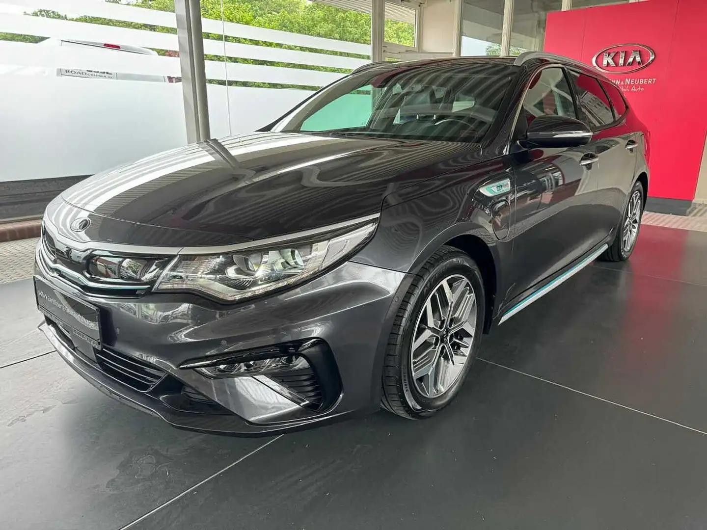 Kia Optima Sportswagon PHEV Spirit Leder El. Heckl. Grau - 1