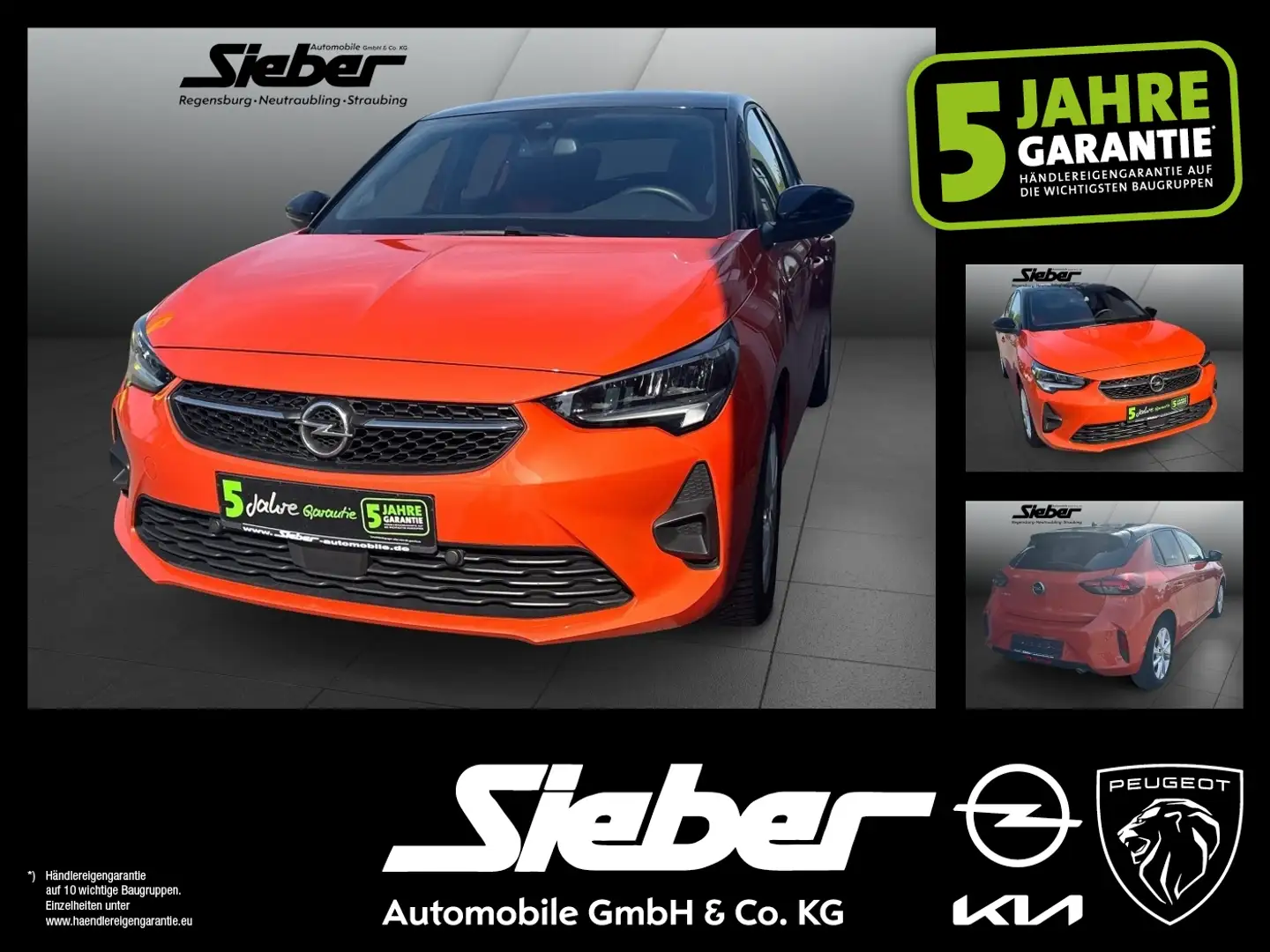 Opel Corsa F 1.2 Turbo GS Line **LED Scheinwerfer* Orange - 1