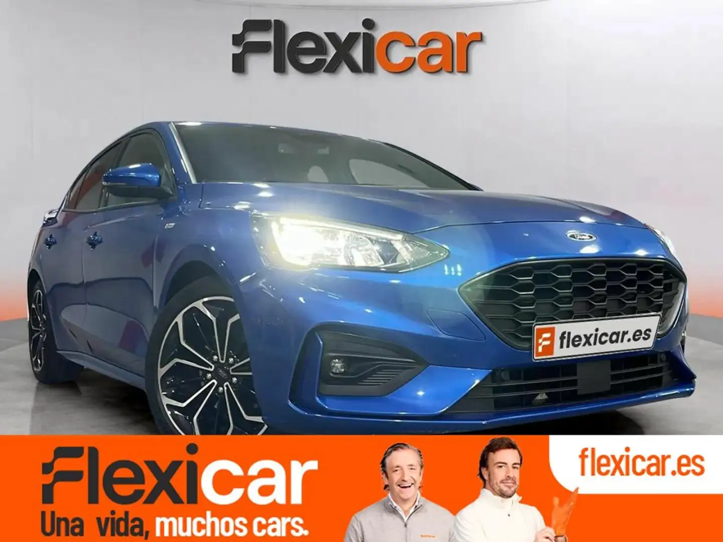 Ford Focus 1.0 Ecoboost MHEV 114kW ST-Line Bleu - 1