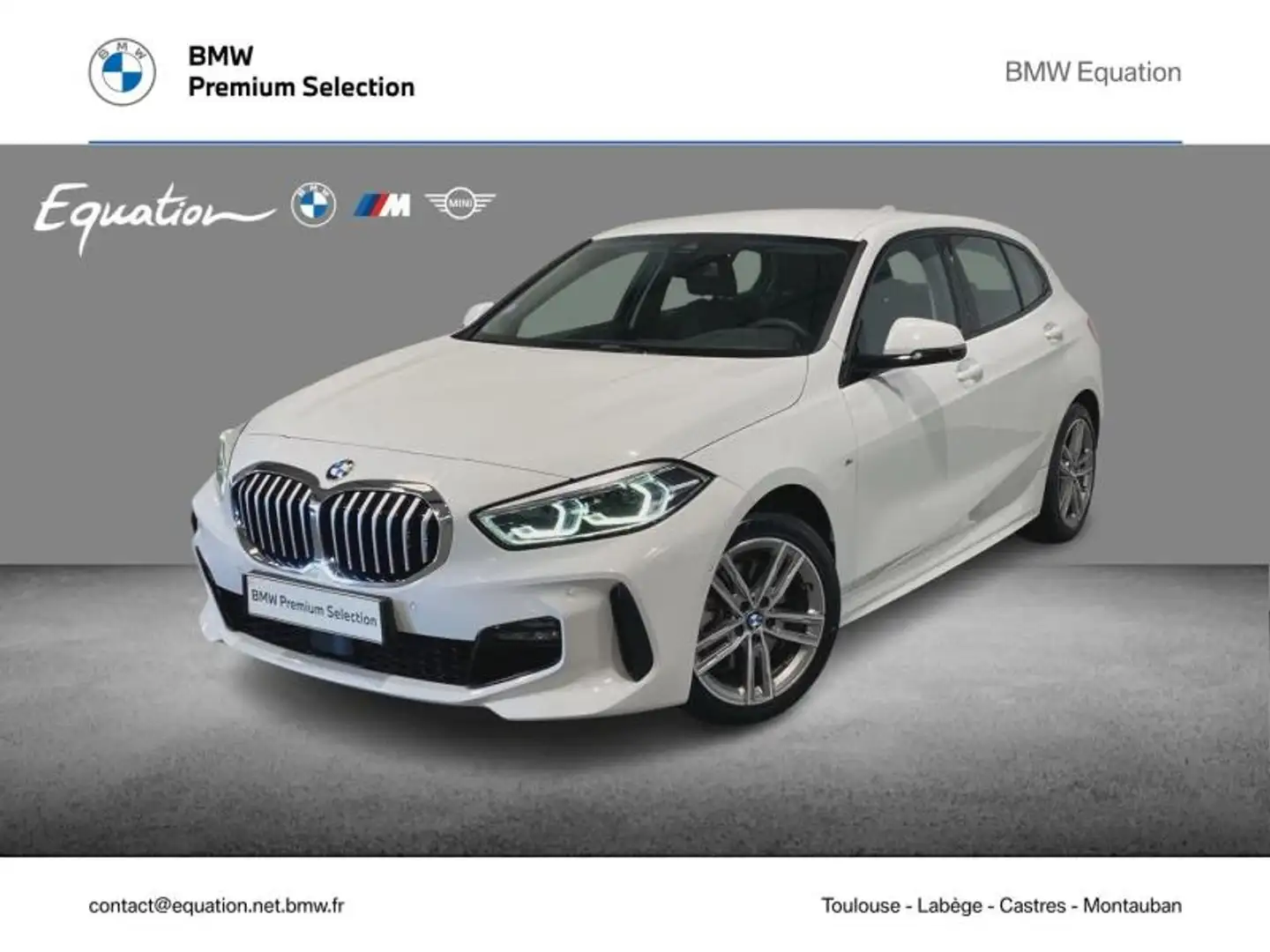 BMW 116 116i 109ch Edition M Design Blanc - 1