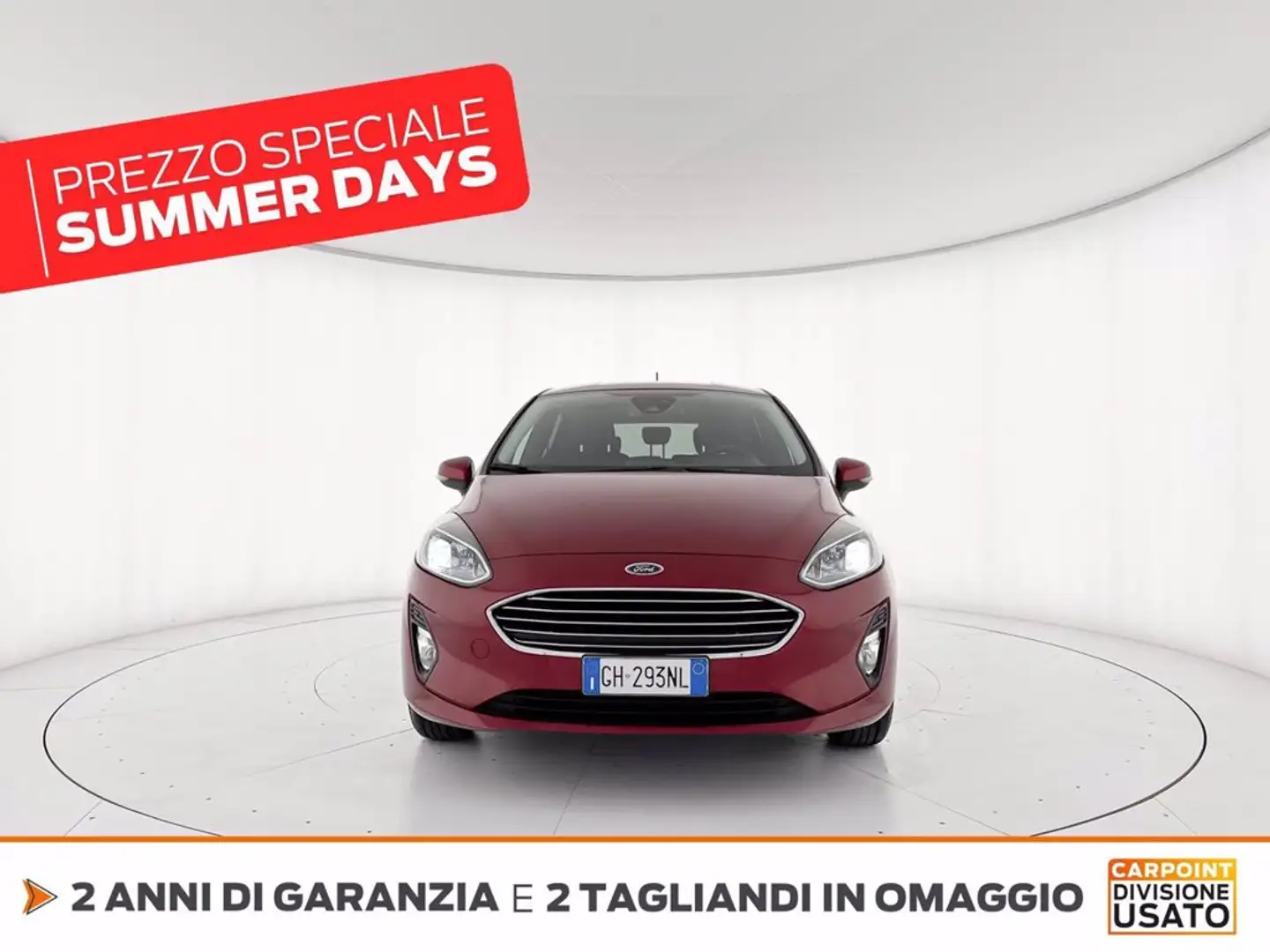 Ford Fiesta 5p 1.0 ecoboost hybrid titanium s&s 125cv my20.75 Rosso - 2