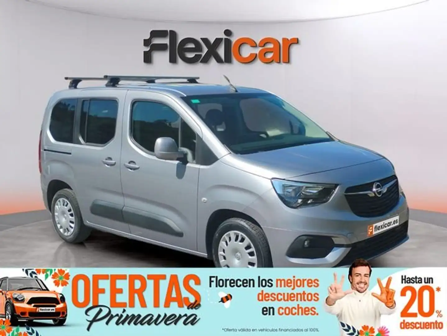 Opel Combo Life 1.2 T S/S Expression XL Gris - 1