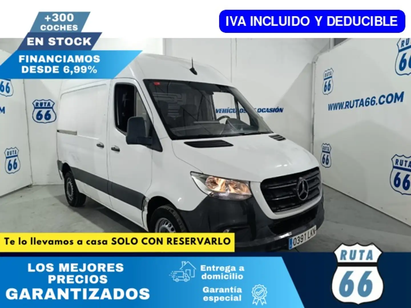 Mercedes-Benz Sprinter Furgón 211CDI Compacto tD Blanco - 1