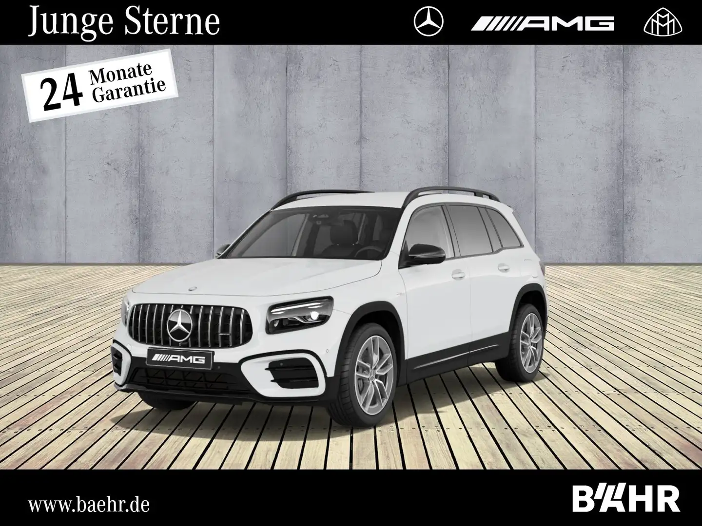 Mercedes-Benz GLB 35 AMG Mercedes-AMG GLB 35 4M Premium/360°/Night/19''/ Weiß - 1