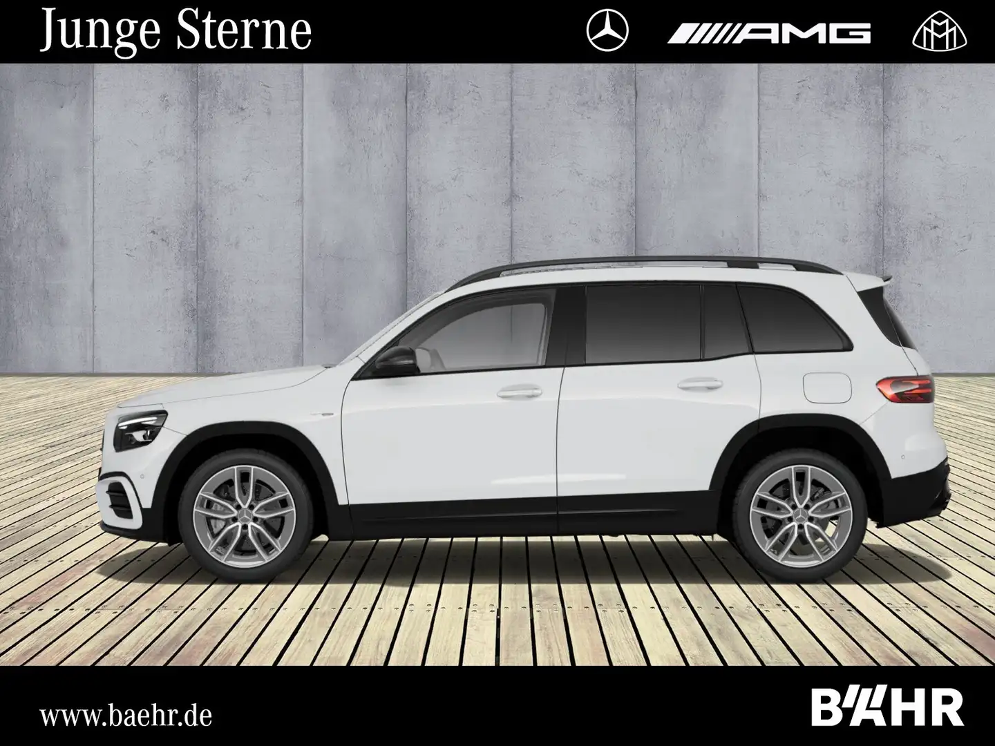 Mercedes-Benz GLB 35 AMG Mercedes-AMG GLB 35 4M Premium/360°/Night/19''/ Weiß - 2