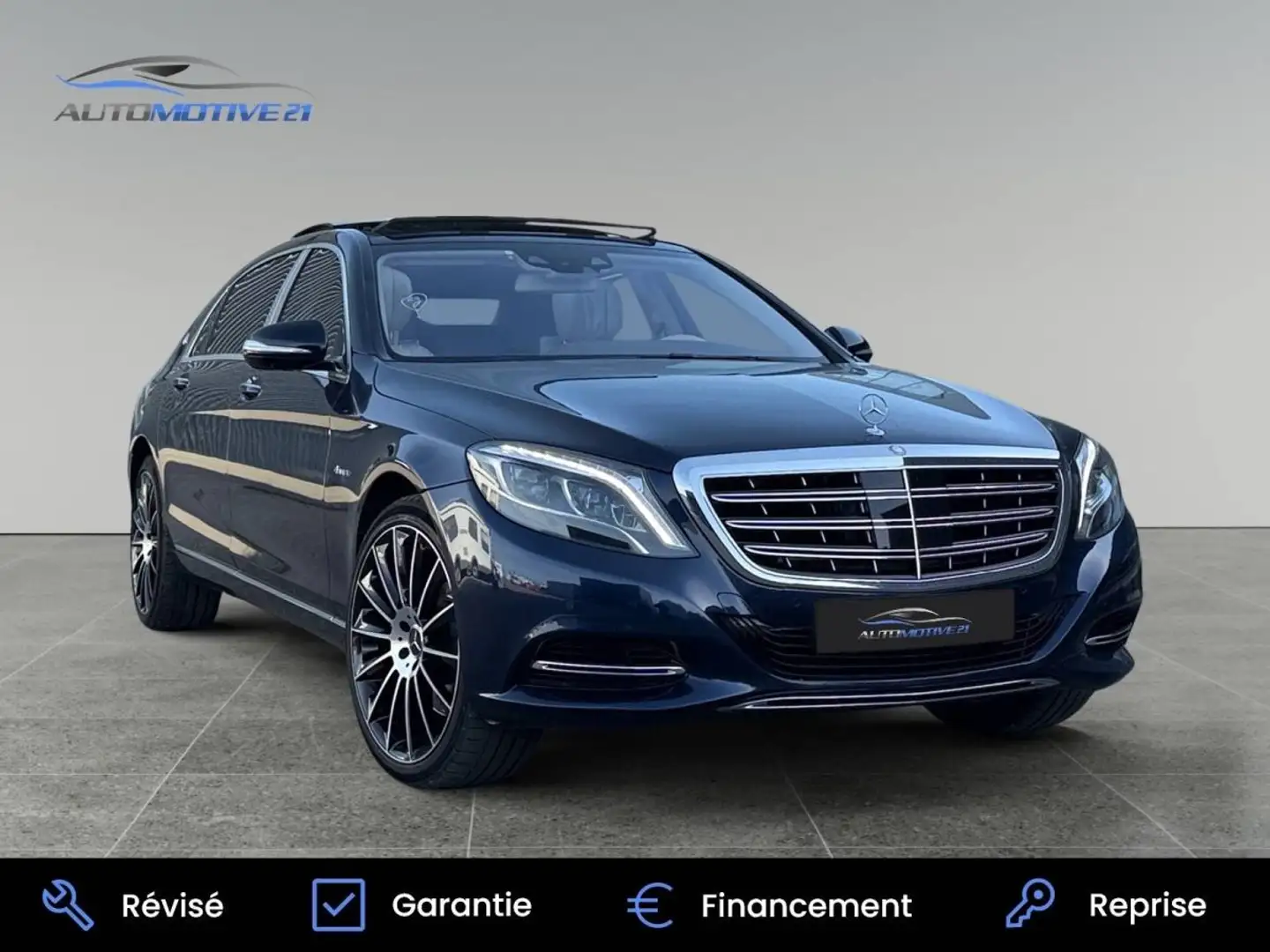 Mercedes-Benz S 500 IV (W222) 500 Maybach 4Matic 9G-Tronic Blau - 2