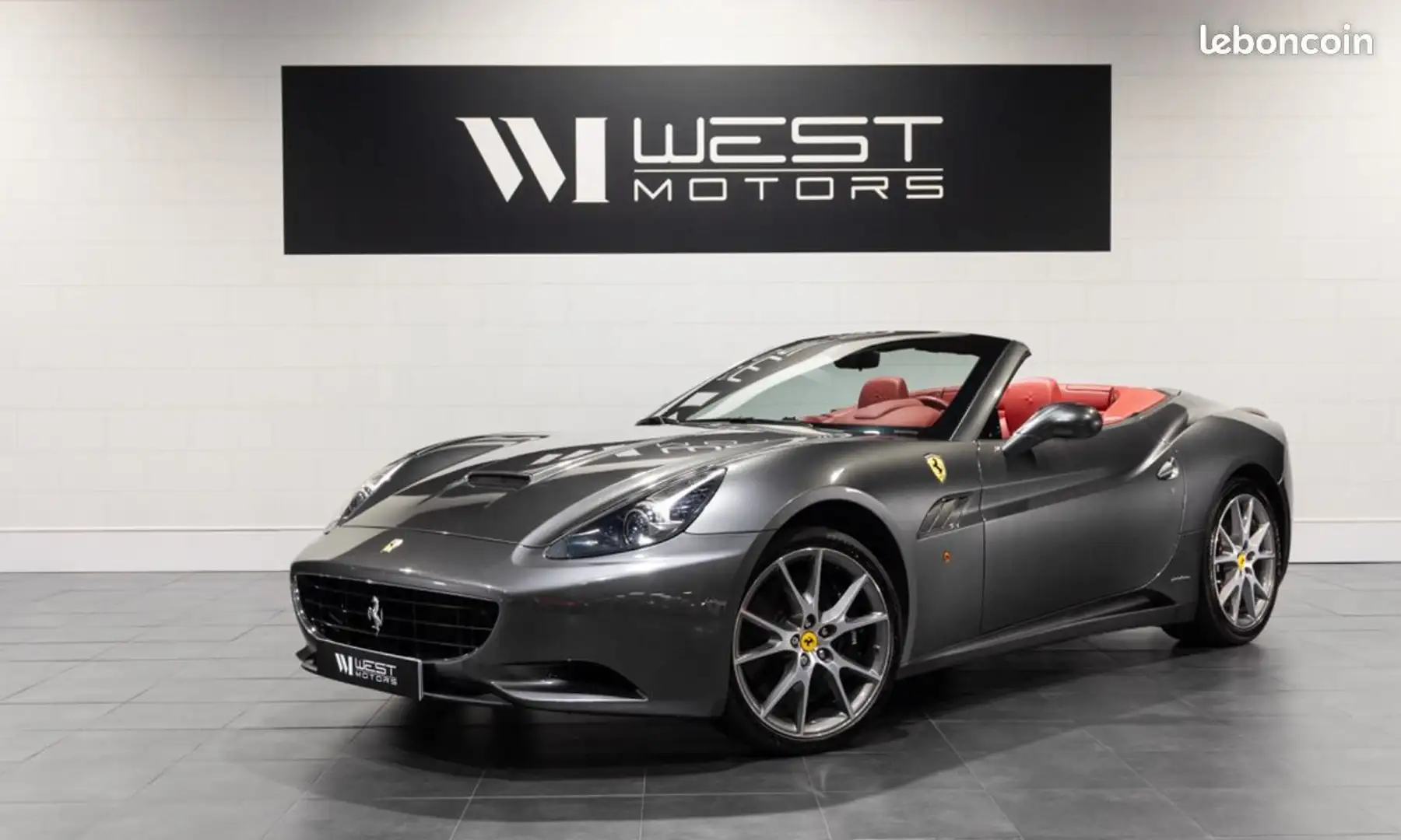 Ferrari California 4.3 V8 460 – IMMAT France Sellerie Daytona 993E-Mois Grau - 1