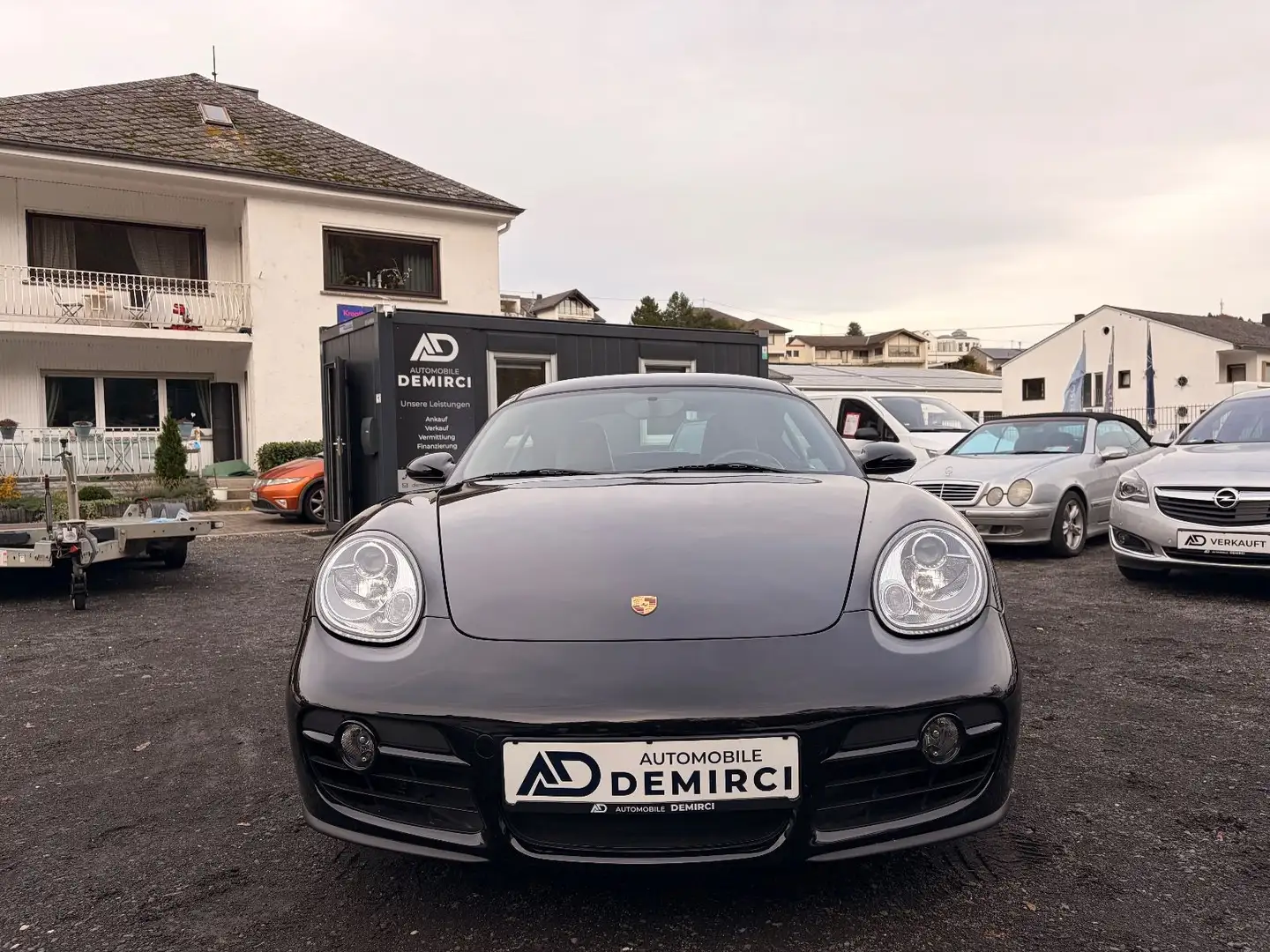 Porsche Cayman *Schalter+2 Hand+19" Alufelgen+Alcantara* Schwarz - 2