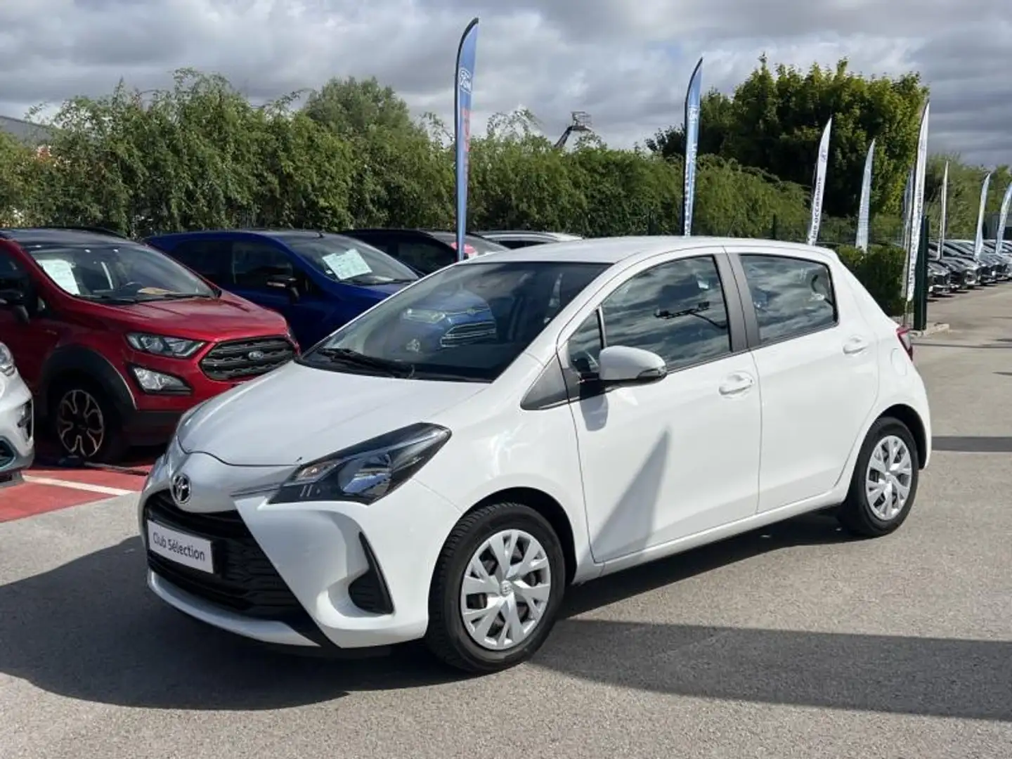 Toyota Yaris 69 VVT-i Active 5p Blanc - 1