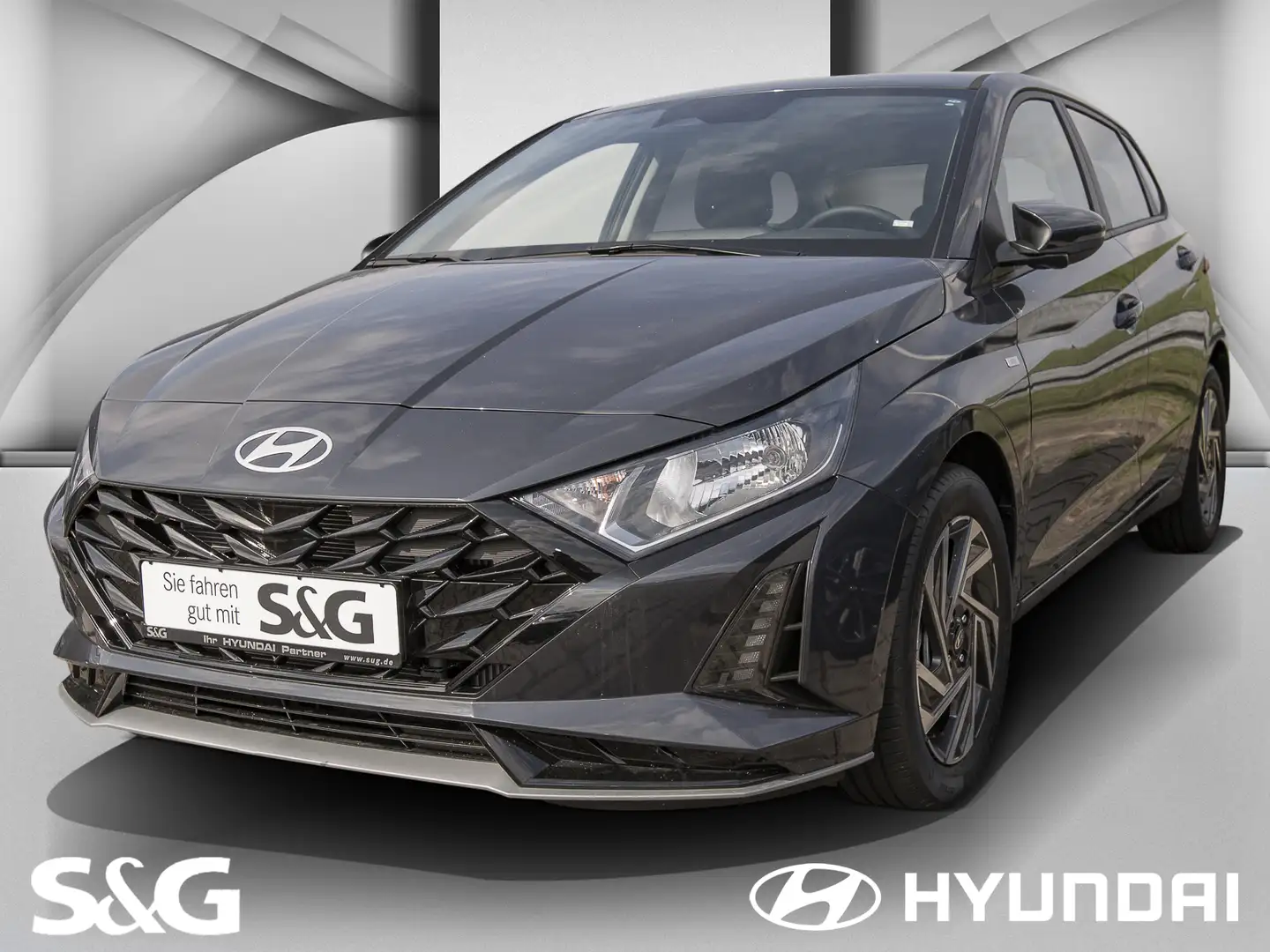 Hyundai i20 LenkHzg+DAB+DigCockpit+4xSHZ+CarPlay+Kamera Gris - 1