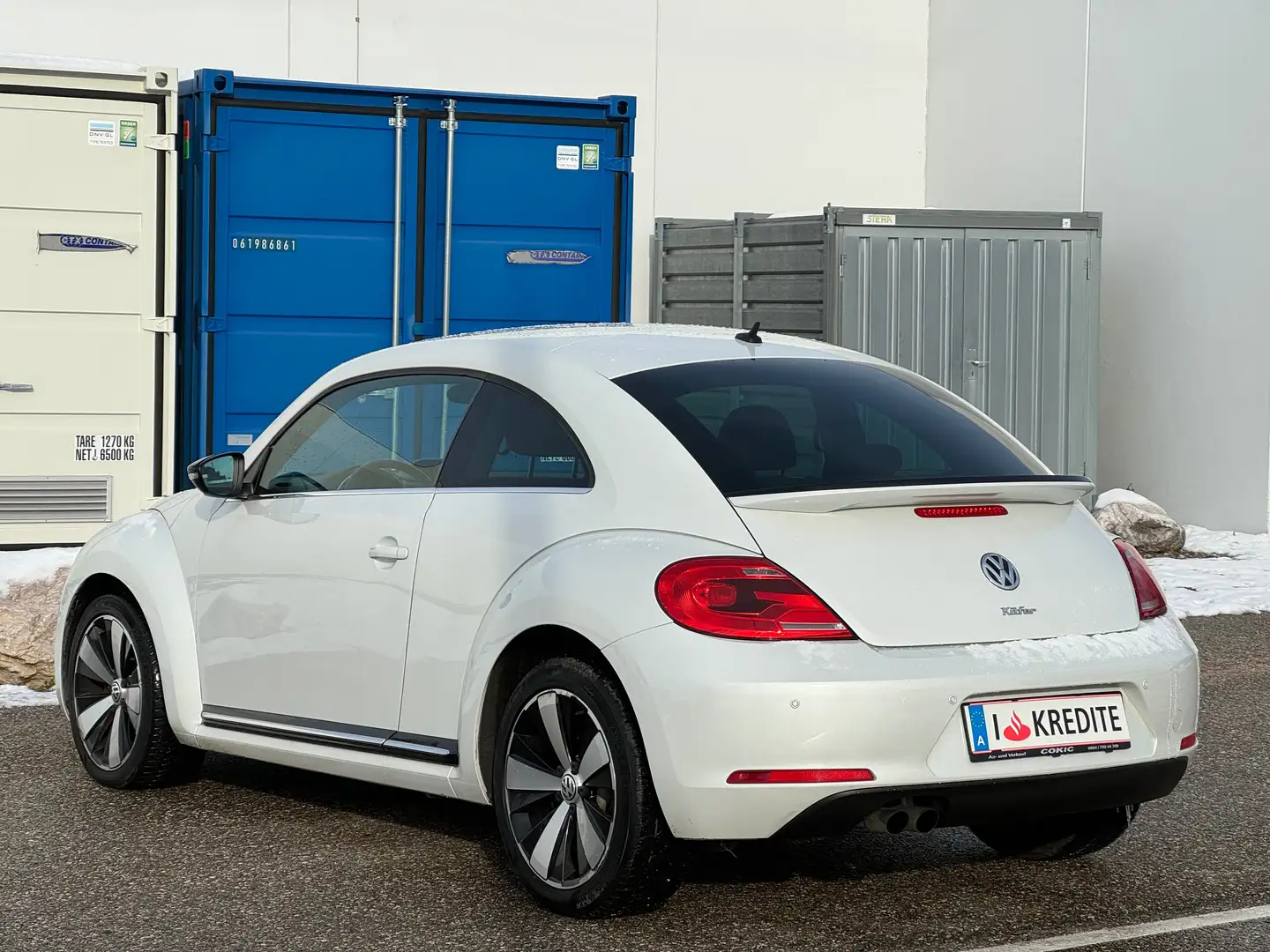 Volkswagen Beetle Sport*LED*Xenon*Öamtc*Temp-Kredit*R-Line*Design Weiß - 2