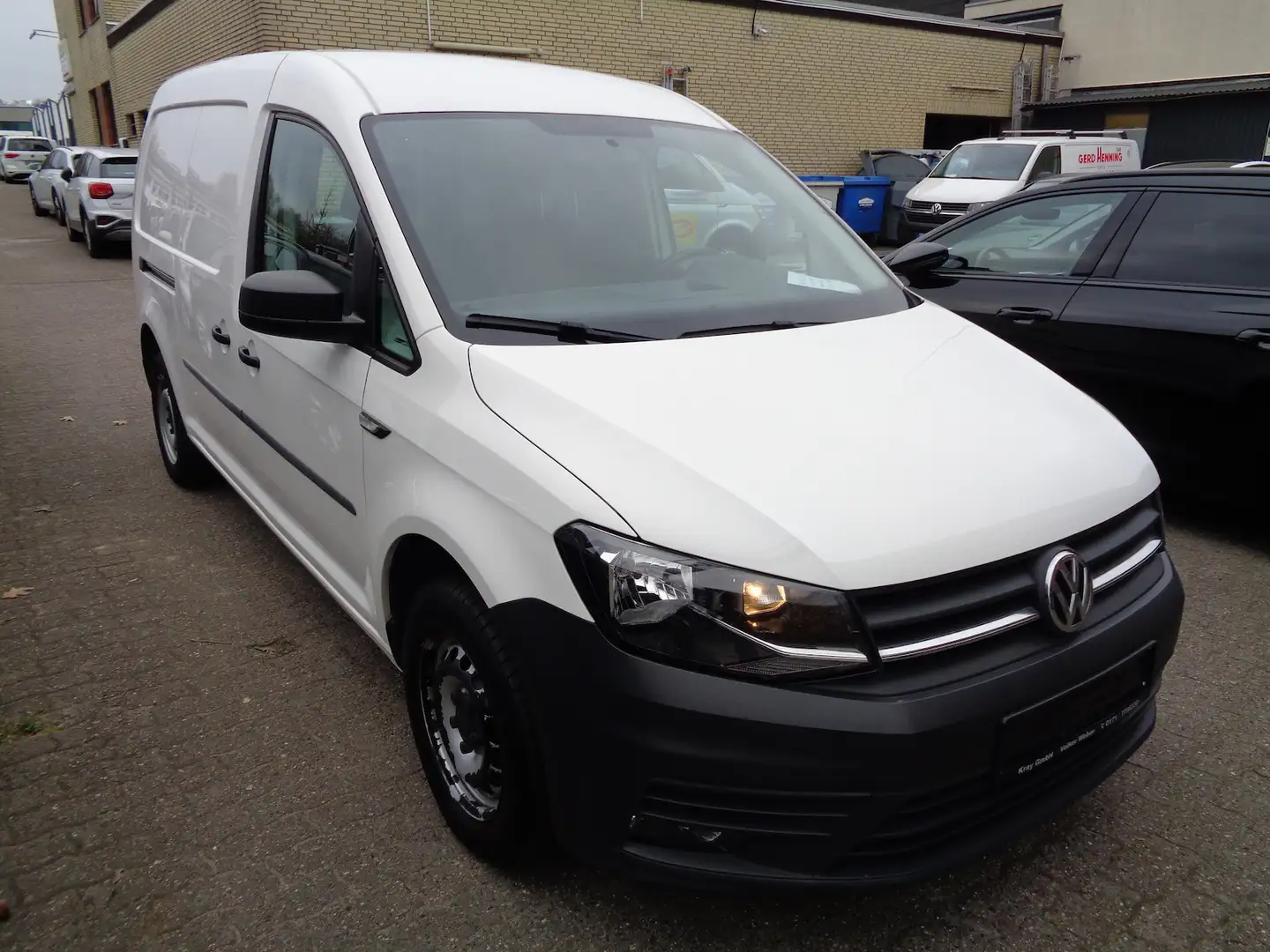 Volkswagen Caddy 2.0 TDI, DSG, Klimatr., Navi, PDC Weiß - 1