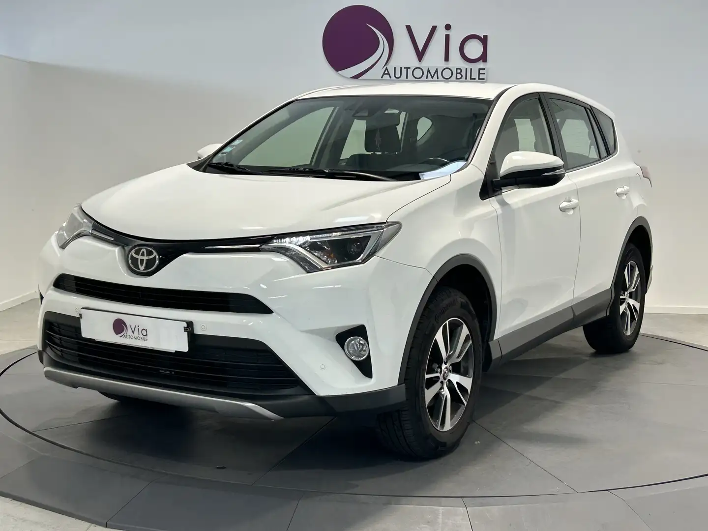 Toyota RAV 4 143 D-4D 2WD Design Blanc - 1
