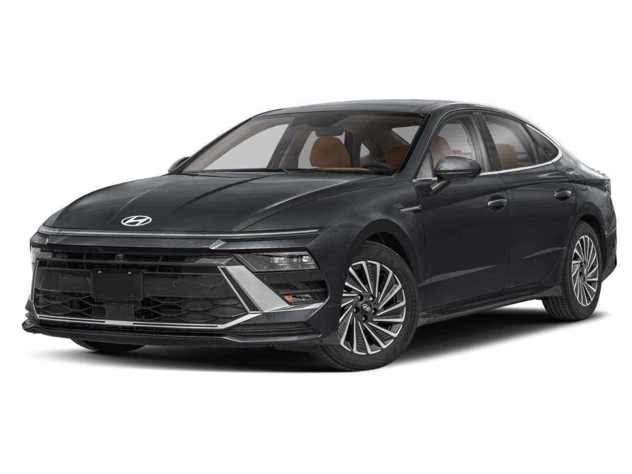 Black 2026 Hyundai Sonata Hybrid Sedan  6-Speed Automatic