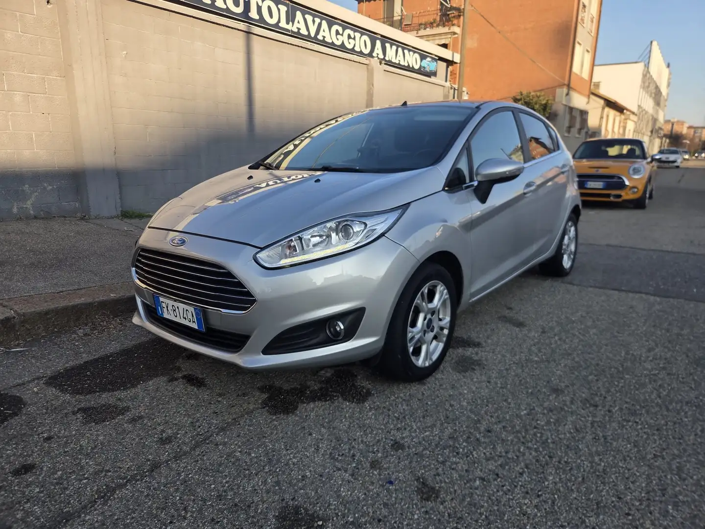 Ford Fiesta 1.4 Titanium Gpl 95cv E6 Argent - 2