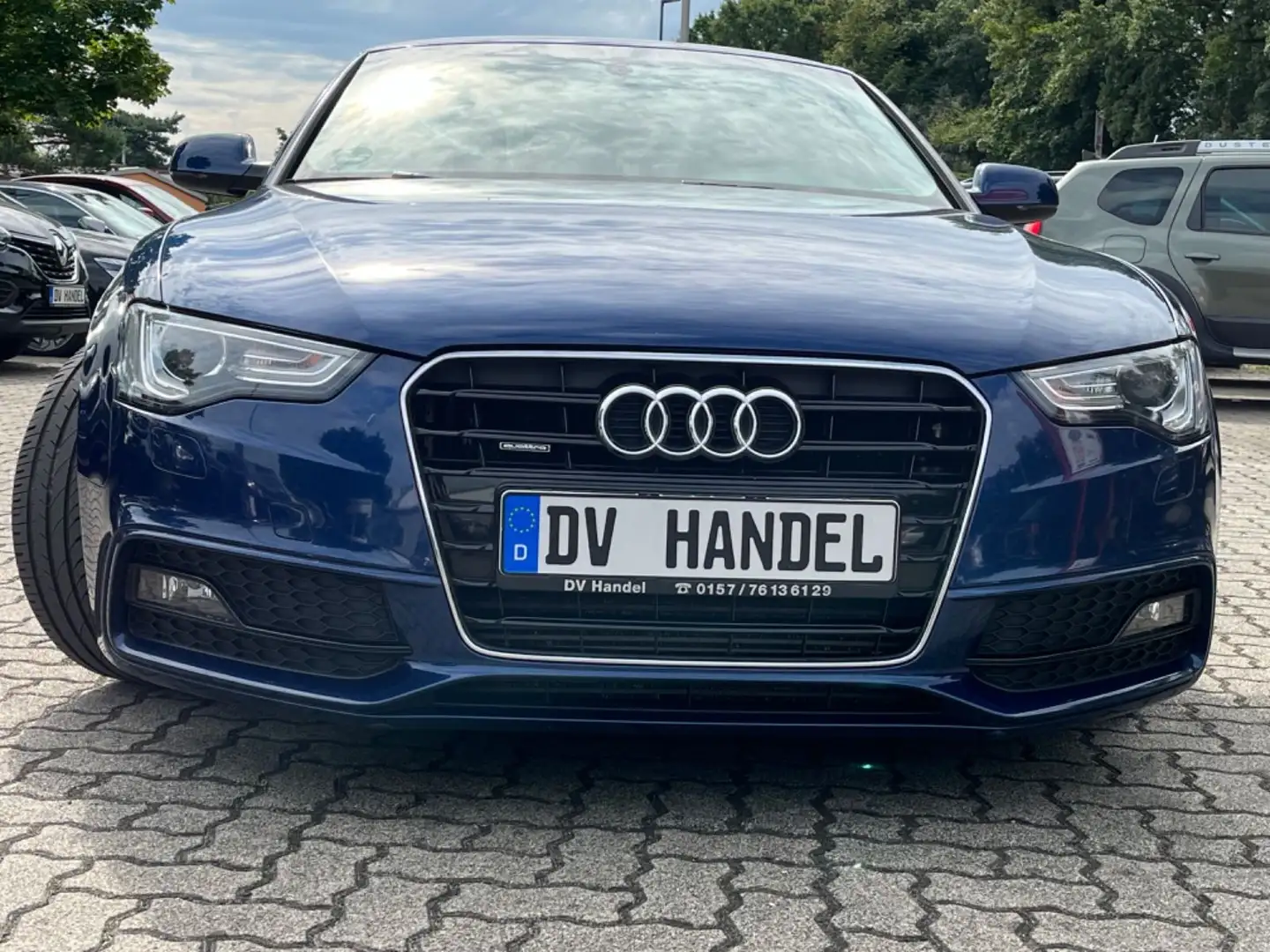 Audi A5 Coupe 3.0 TDI quattro  *S-LINE/Navi/PDC* Azul - 2