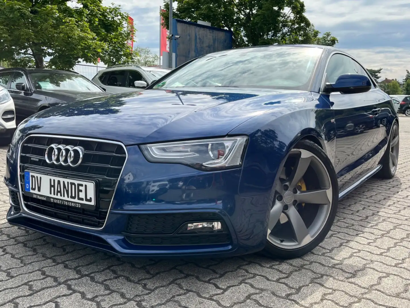 Audi A5 Coupe 3.0 TDI quattro  *S-LINE/Navi/PDC* Azul - 1
