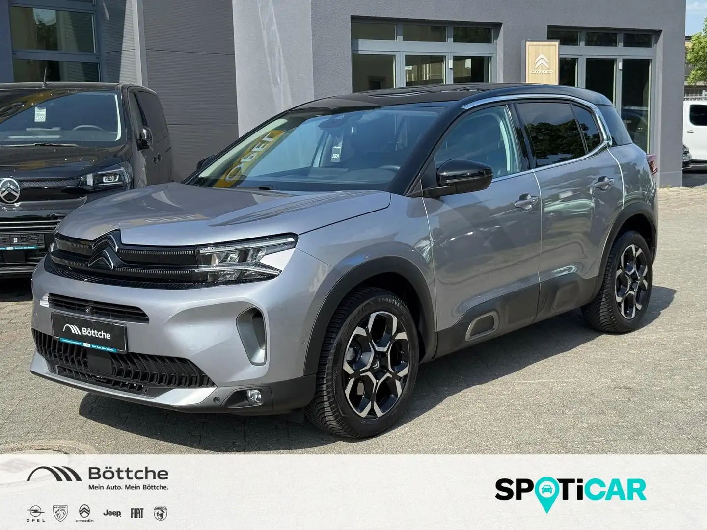 Citroen C5 Aircross Max BlueHDI 130 EAT8 *SHZ*NAVI*EL.SITZE* Grijs - 1