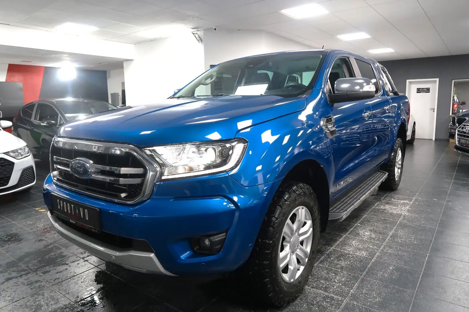 Ford Ranger Limited Doppelkabine 4x4*AHK*LED*CARPLAY* Blau - 1