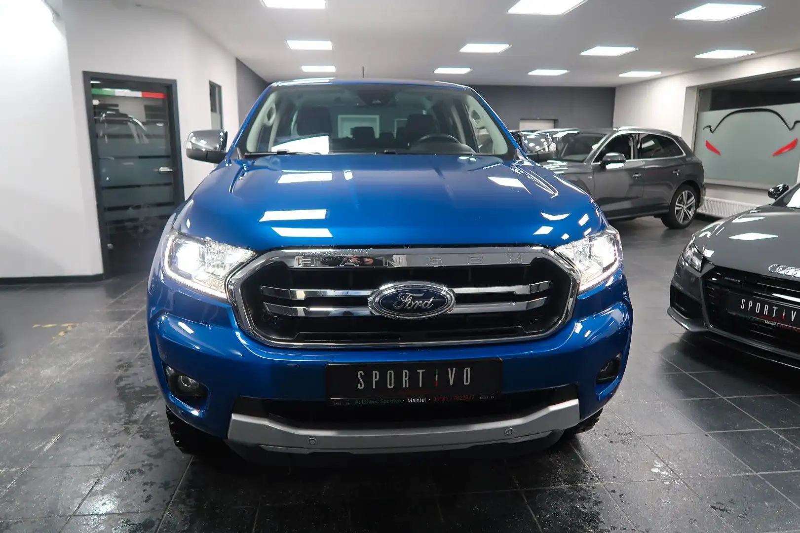 Ford Ranger Limited Doppelkabine 4x4*AHK*LED*CARPLAY* Blau - 2