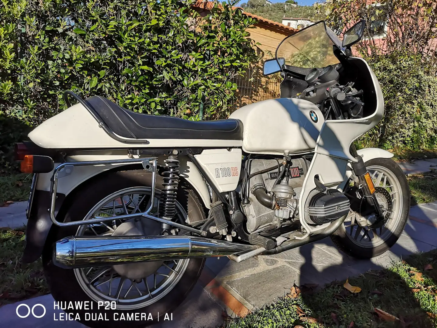 BMW R 100 RS Blanc - 1