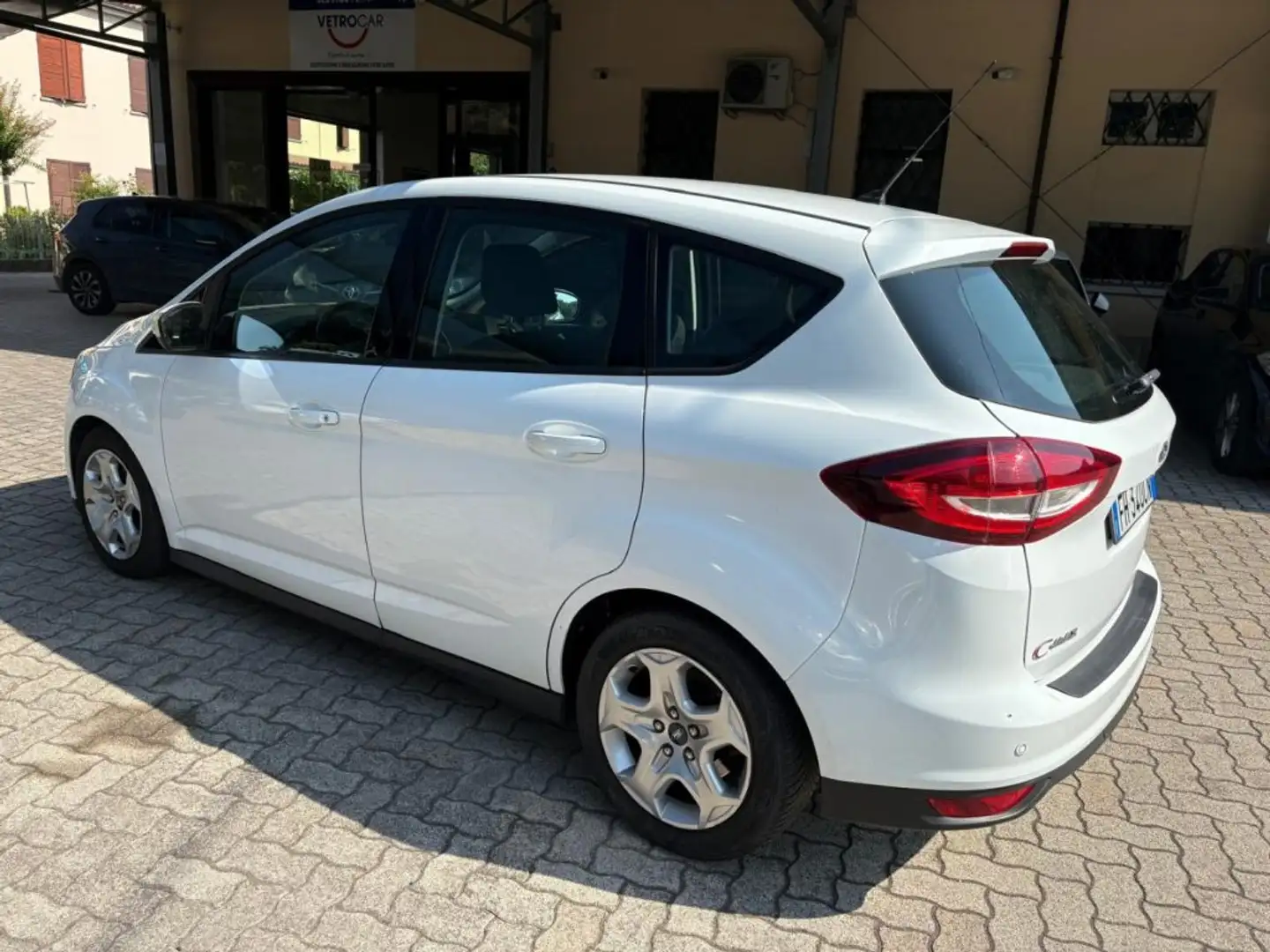 Ford C-Max 1.0 EcoBoost 100CV Start&Stop Plus OK NEOPATENTATO Bianco - 2