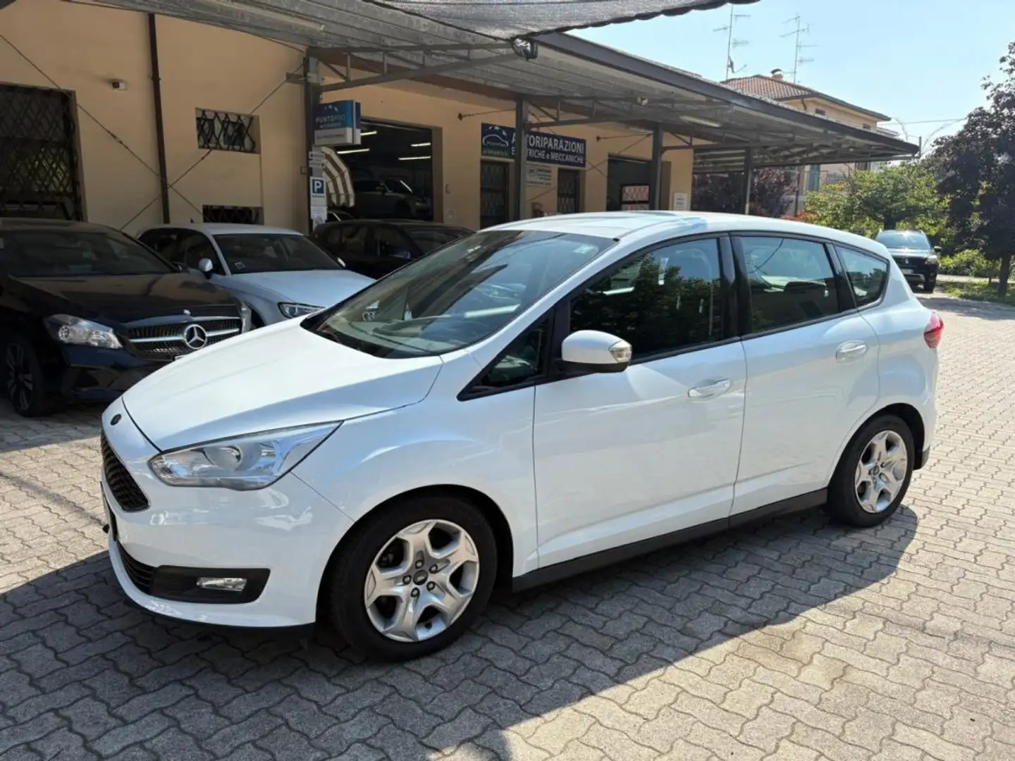 Ford C-Max 1.0 EcoBoost 100CV Start&Stop Plus OK NEOPATENTATO Bianco - 1