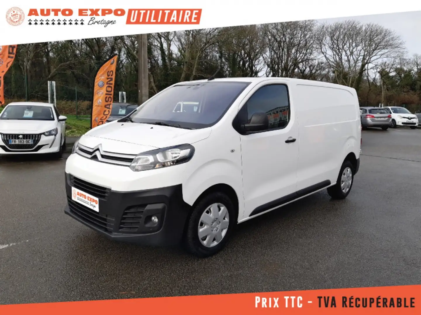 Citroen Jumpy M 1.5 BLUEHDI 100CH S\u0026S Blanc - 1