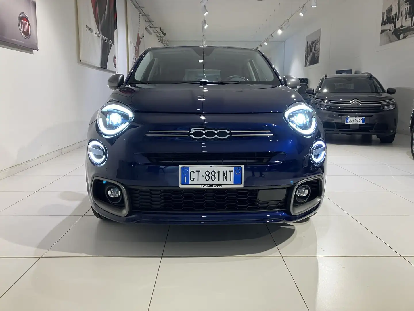 Fiat 500X 1.5 T4 Hybrid 130 CV DCT Sport Blau - 2