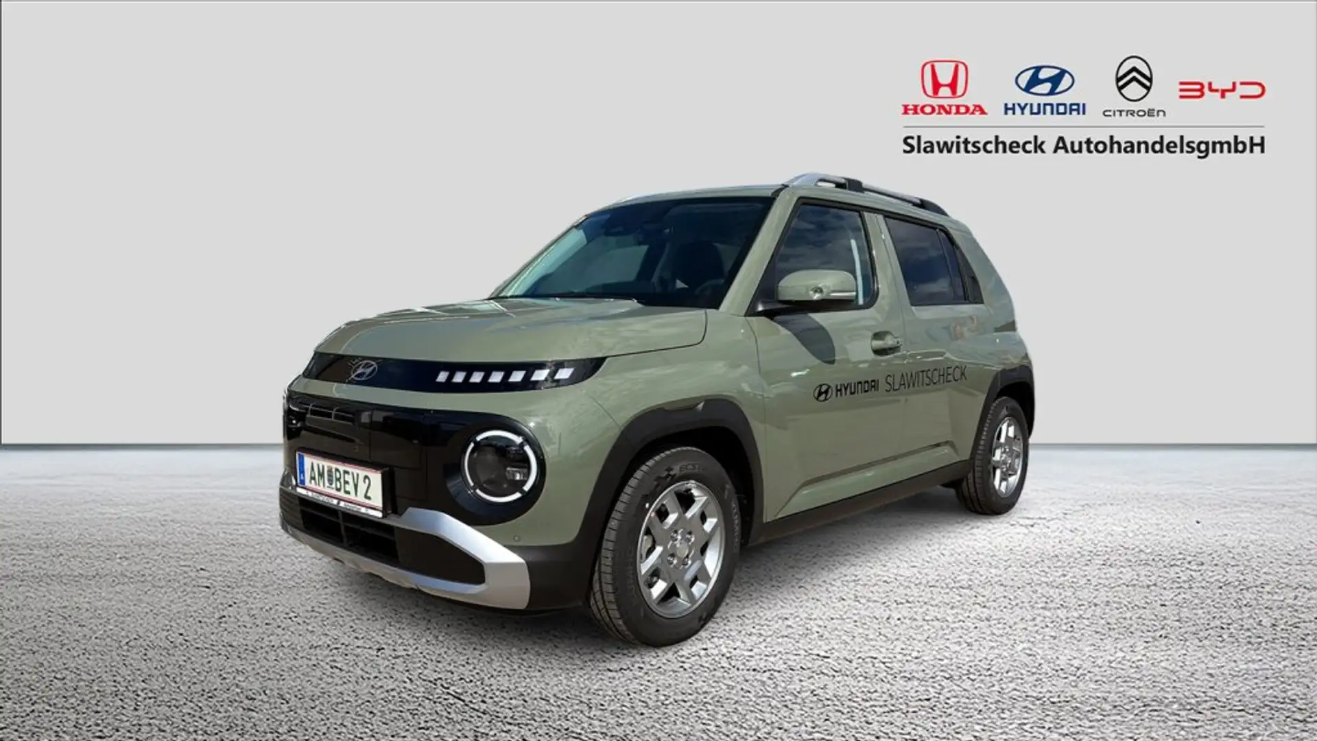 Hyundai Inster Trend Line 49kWh inkl. Licht-Paket & Wärmepumpe Grün - 2