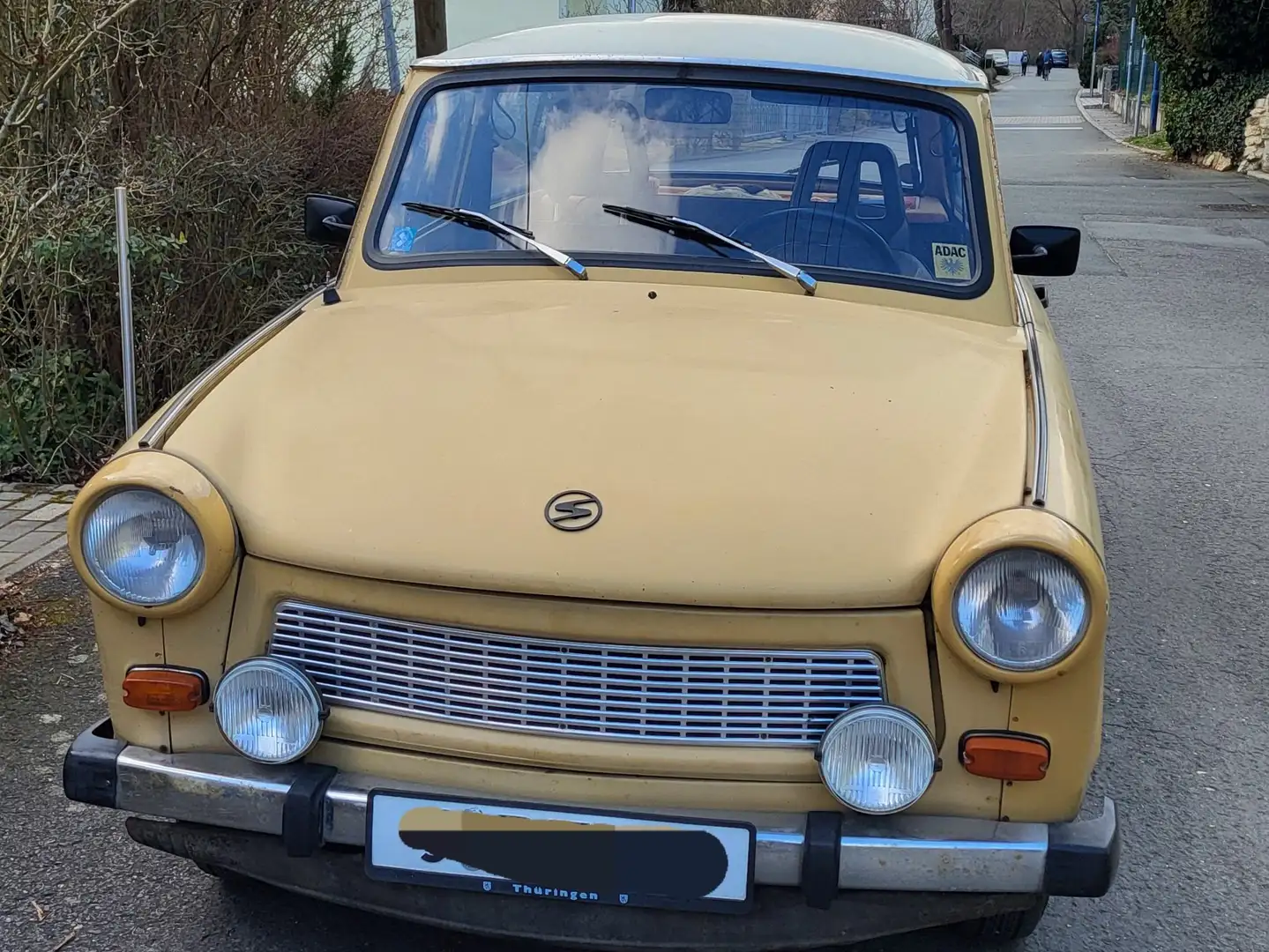 Trabant P601 601 Deluxe Kombi Bej - 2