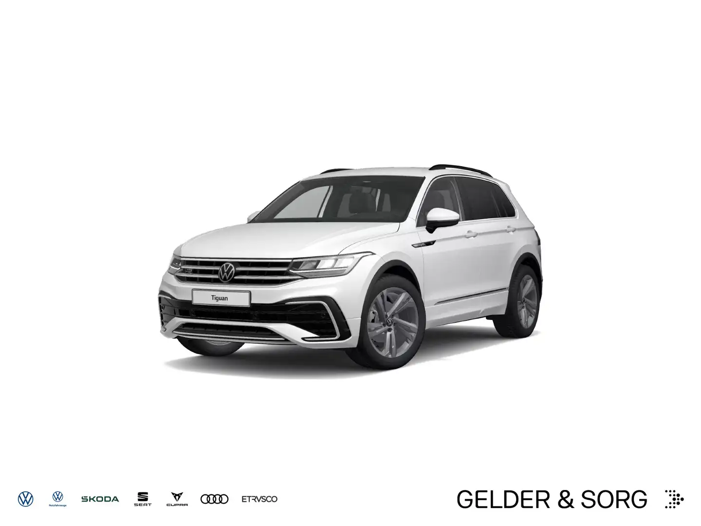 Volkswagen Tiguan R-Line 2.0 TDI RFK*Navi*AHK*Digital Weiß - 1