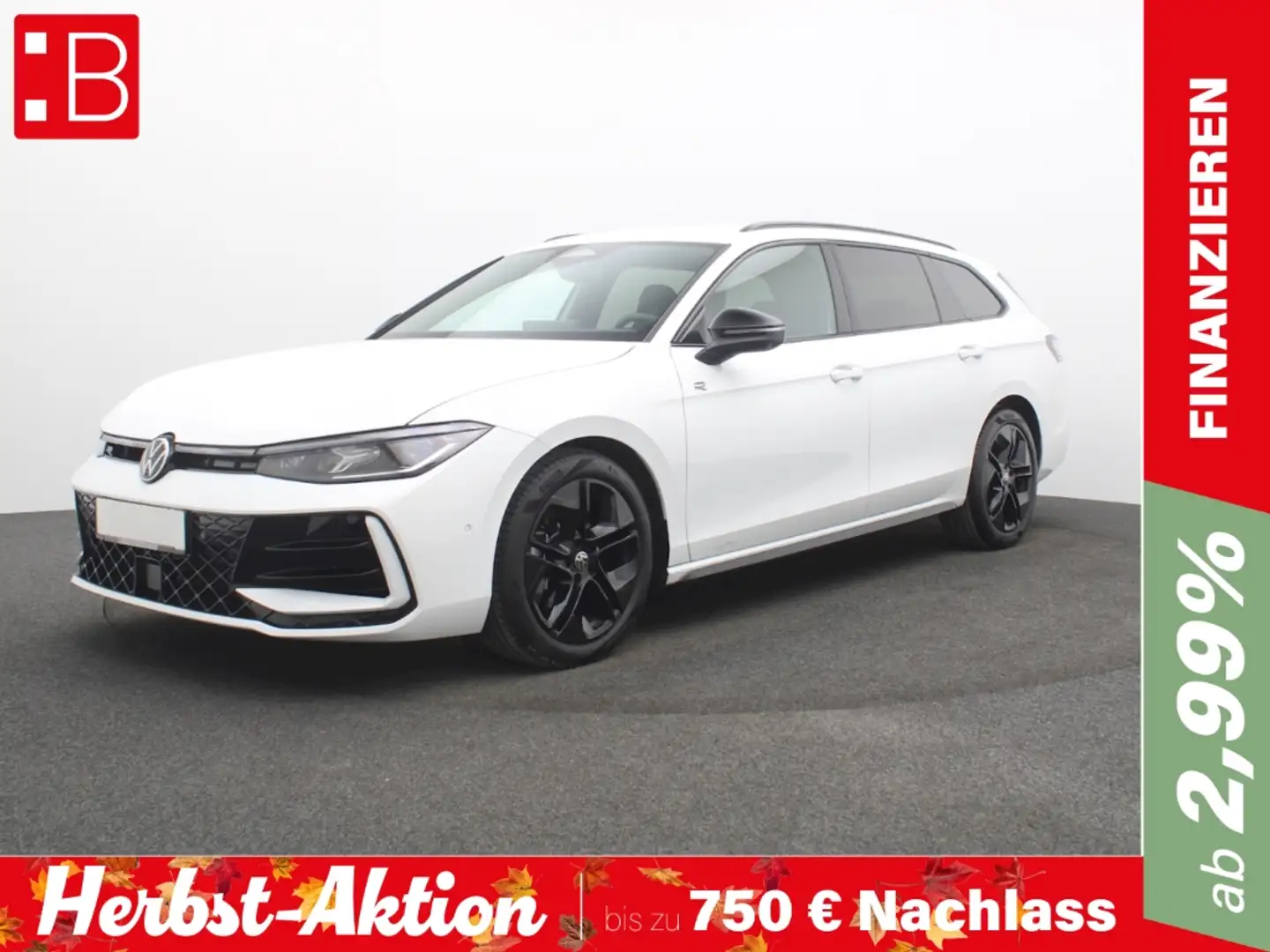 Volkswagen Passat Variant 2.0 TDI DSG R-Line Black Style NAVIN HK-SOUND AHK Weiß - 1